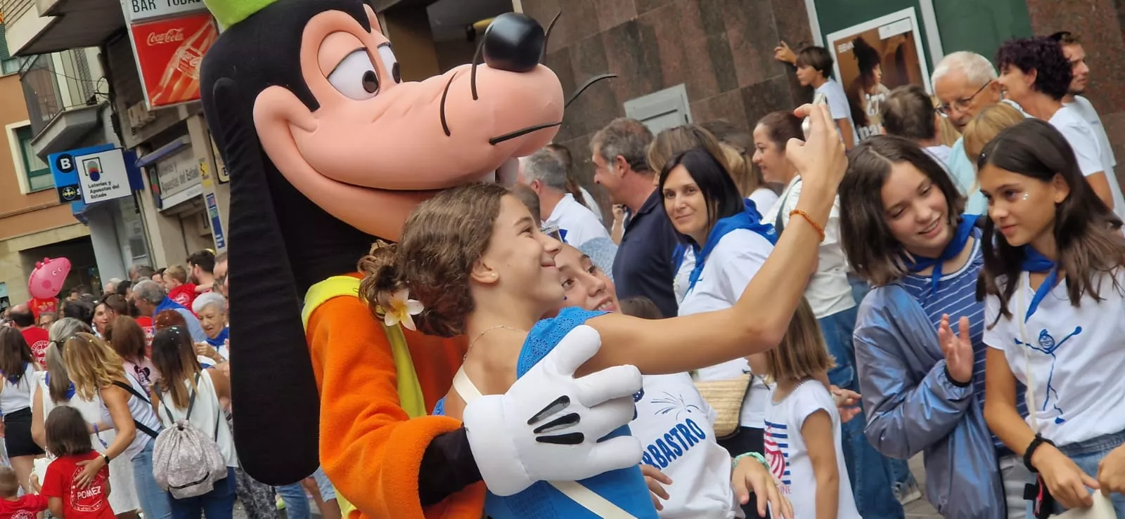 Inicio fiestas de Barbastro. Foto Myriam Martínez Iriarte