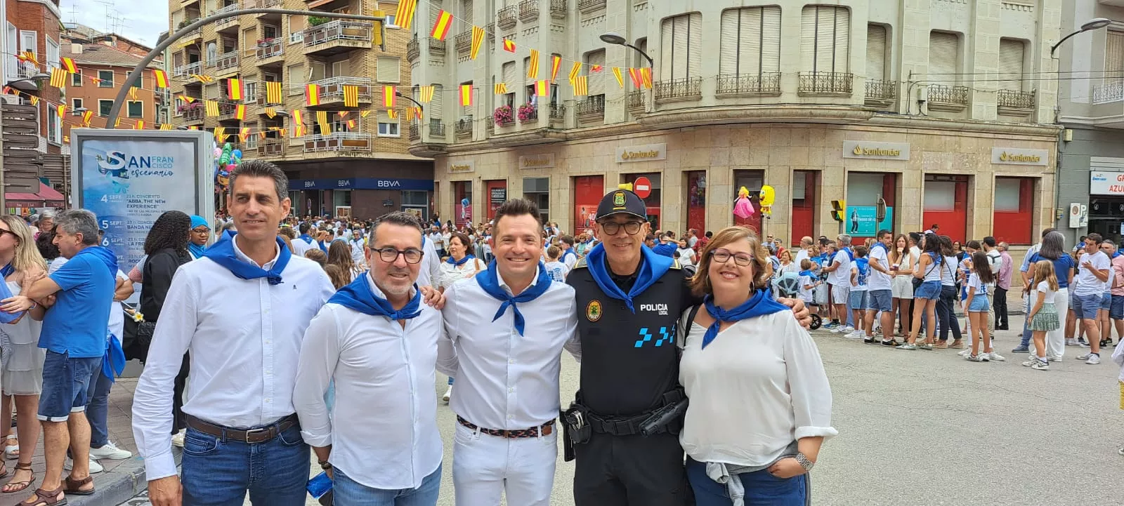 Inicio fiestas de Barbastro. Foto Ayuntamiento de Barbastro
