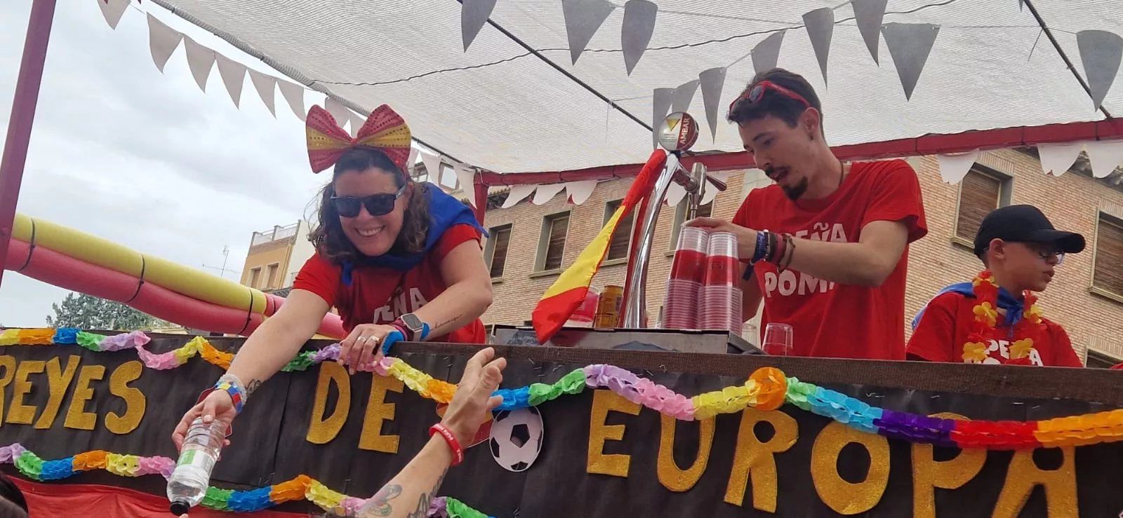 Inicio fiestas de Barbastro. Foto Myriam Martínez Iriarte