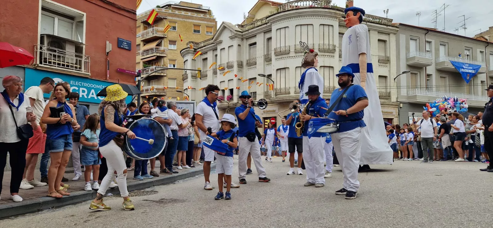 Inicio fiestas de Barbastro. Foto Myriam Martínez Iriarte