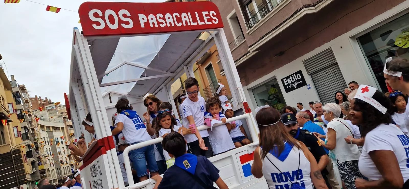Inicio fiestas de Barbastro. Foto Myriam Martínez Iriarte