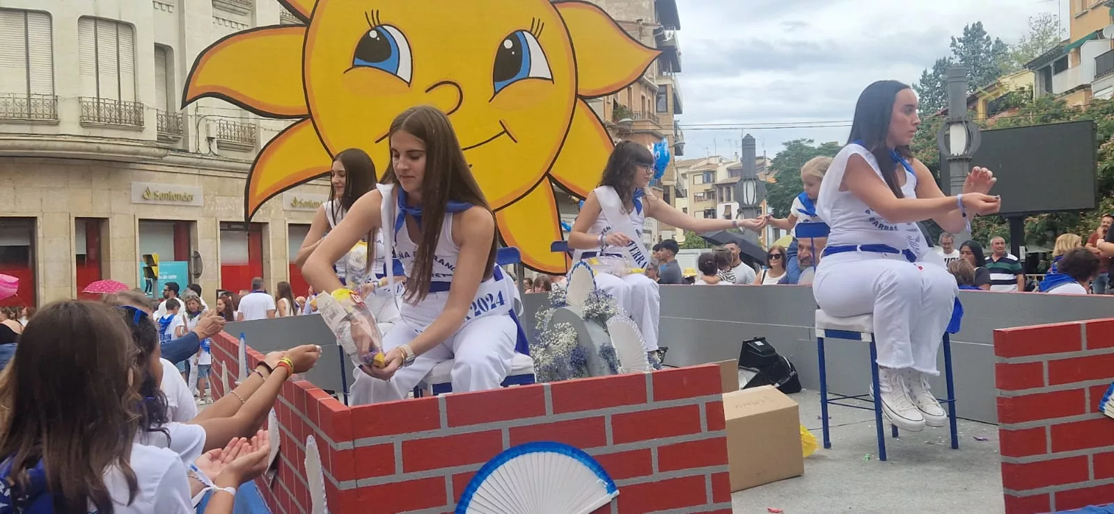 Inicio fiestas de Barbastro. Foto Myriam Martínez Iriarte