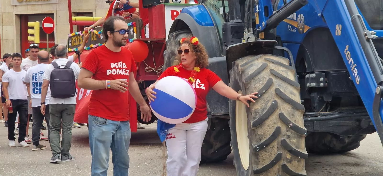 Inicio fiestas de Barbastro. Foto Myriam Martínez Iriarte