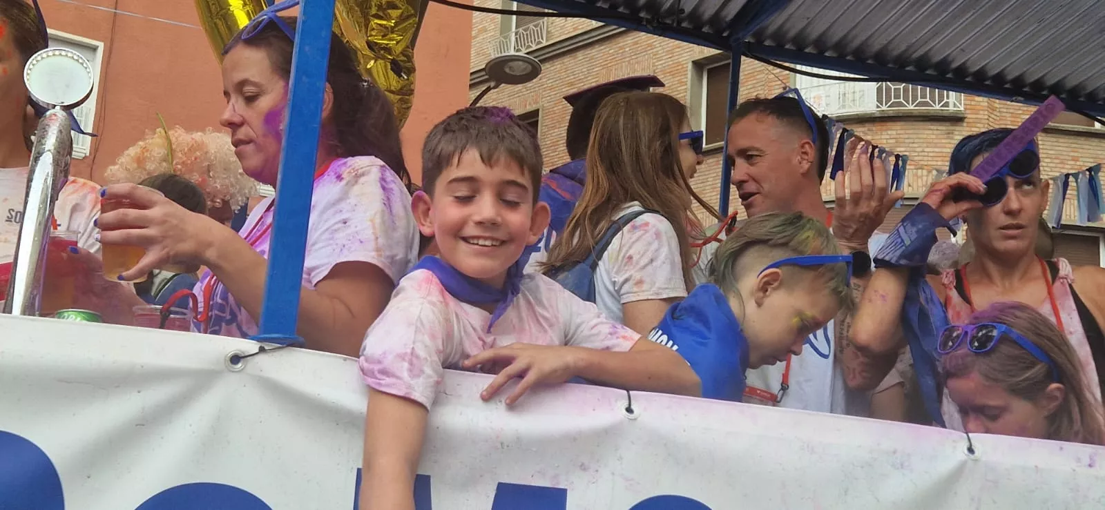 Inicio fiestas de Barbastro. Foto Myriam Martínez Iriarte