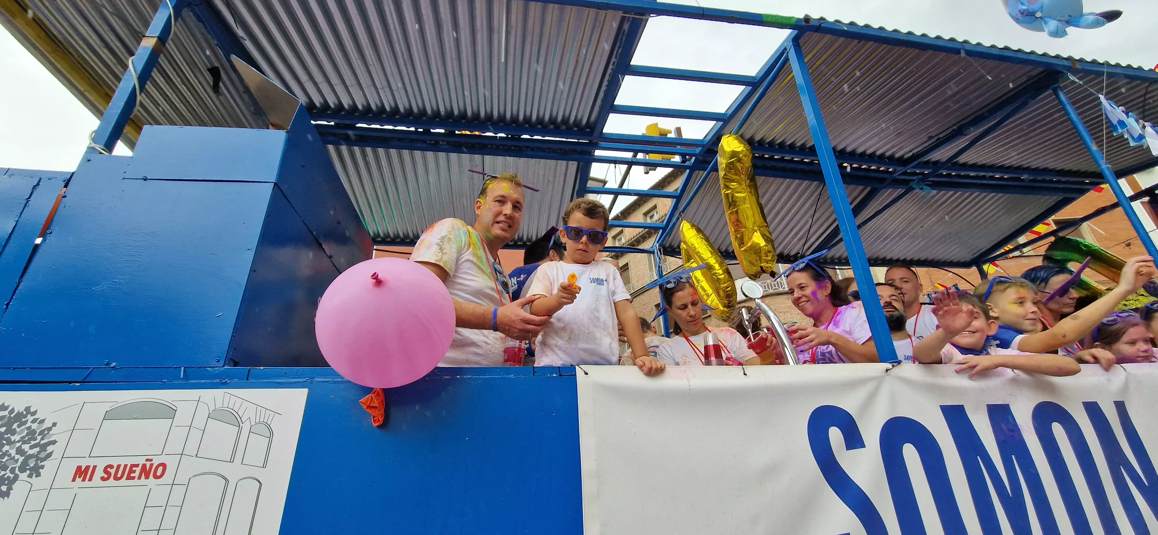 Inicio de las fiestas de Barbastro. Foto Myriam Martínez Iriarte