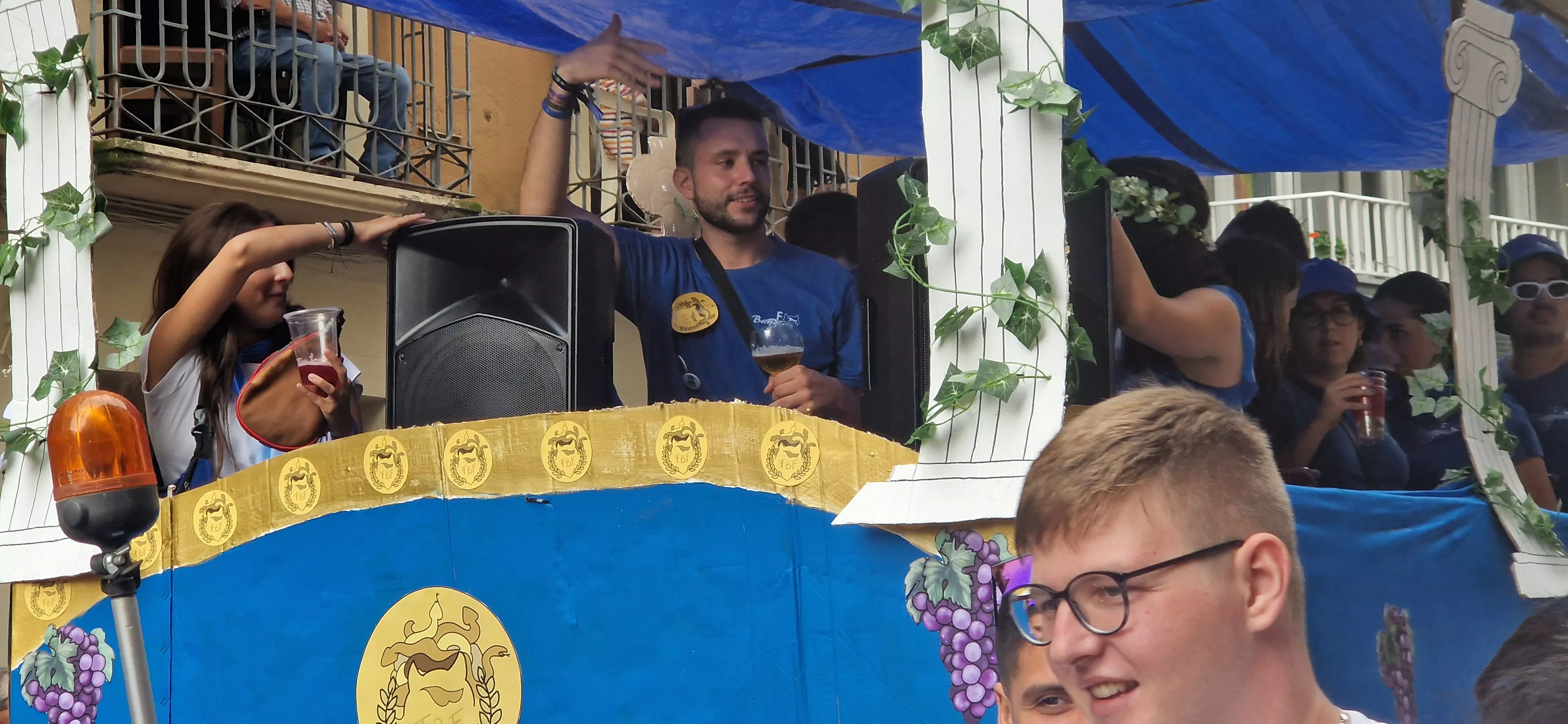 Inicio de las fiestas de Barbastro. Foto Myriam Martínez Iriarte