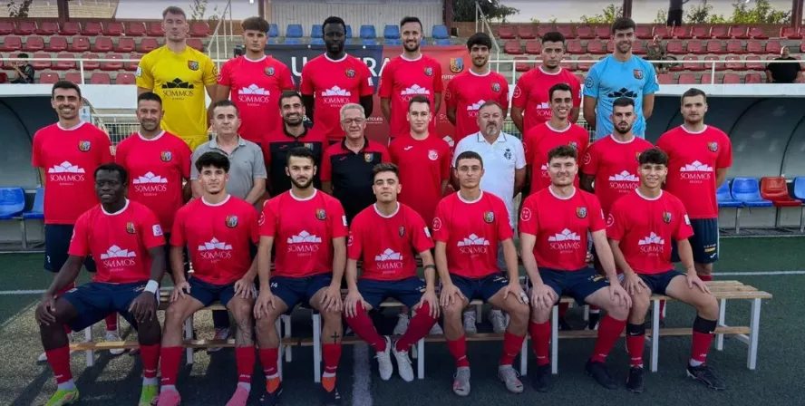 Plantilla de la UD Fraga 2024/25.