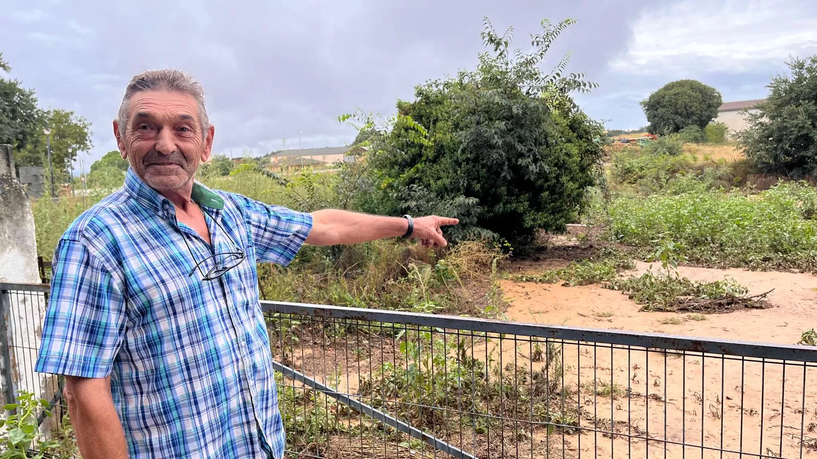  Lascellas va retomando la normalidad tras las fuertes lluvias. Foto Mercedes Manterola
