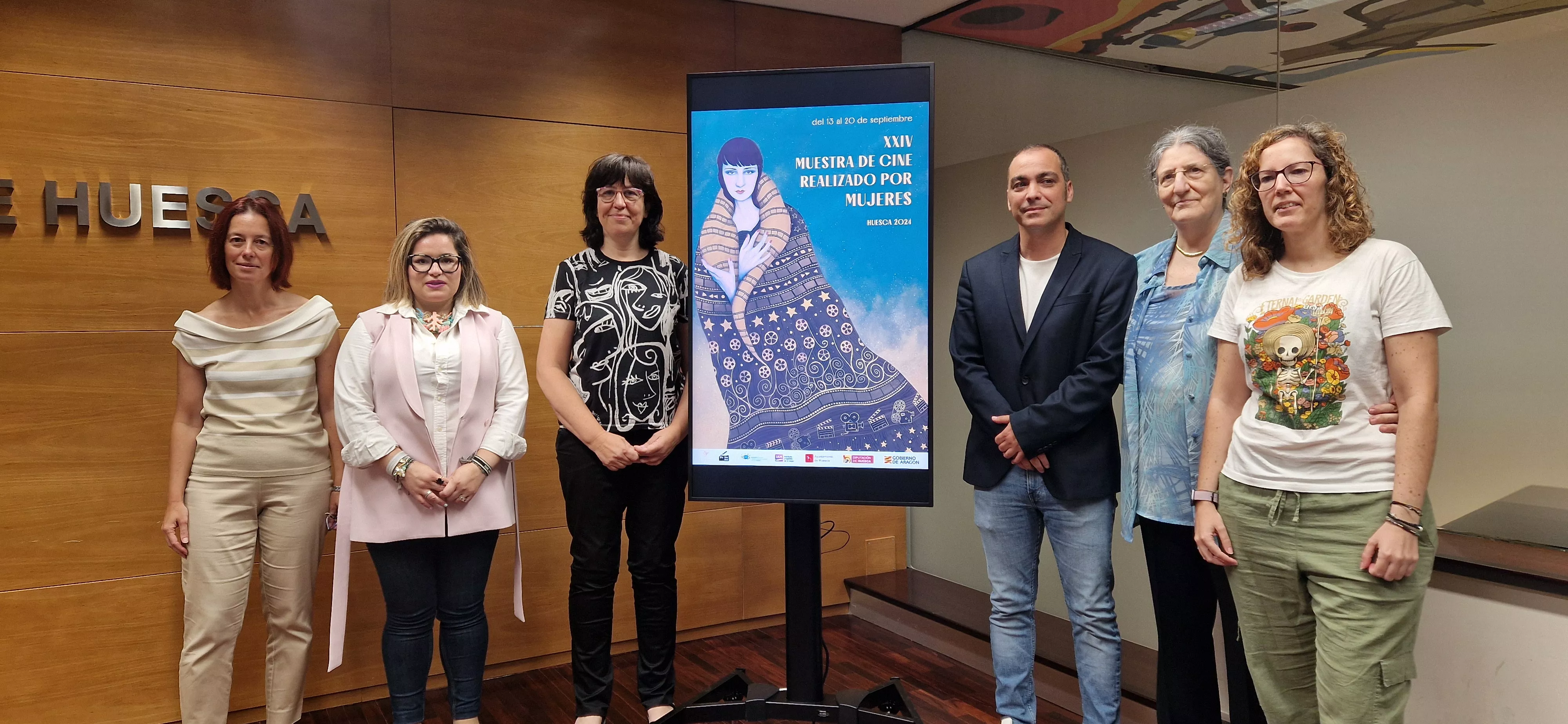 Presentación de la 24 Muestra de Cine Realizado por Mujeres. Foto Myriam Martínez