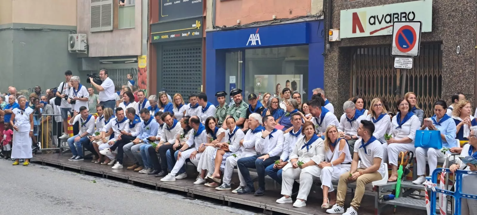 Inicio de las fiestas de Barbastro