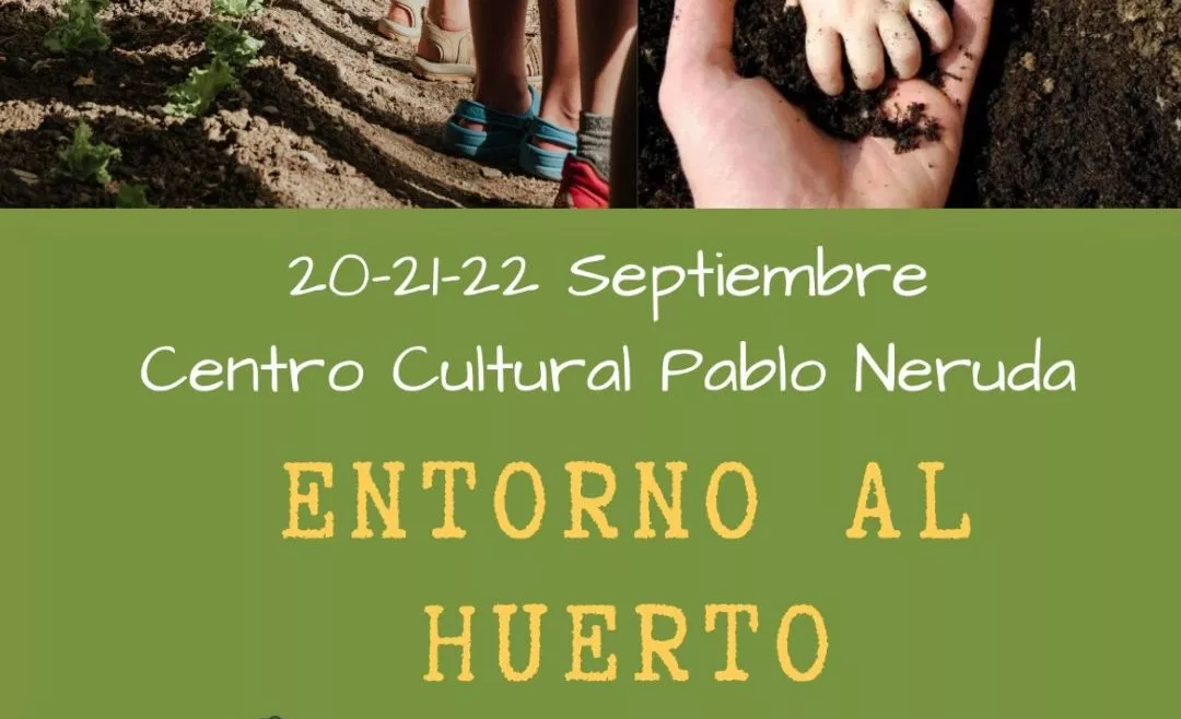 Cartel de En torno al huerto de Biescas Cartel de En torno al huerto de Biescas