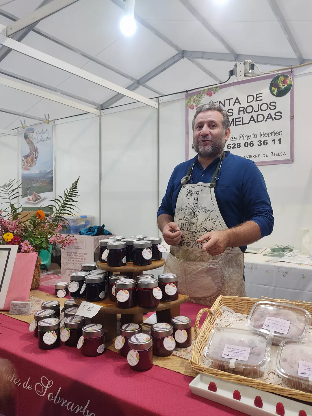 Los productos del Geoparque Sobrarbe Pirineos vuelven a ser protagonistas en esta feria