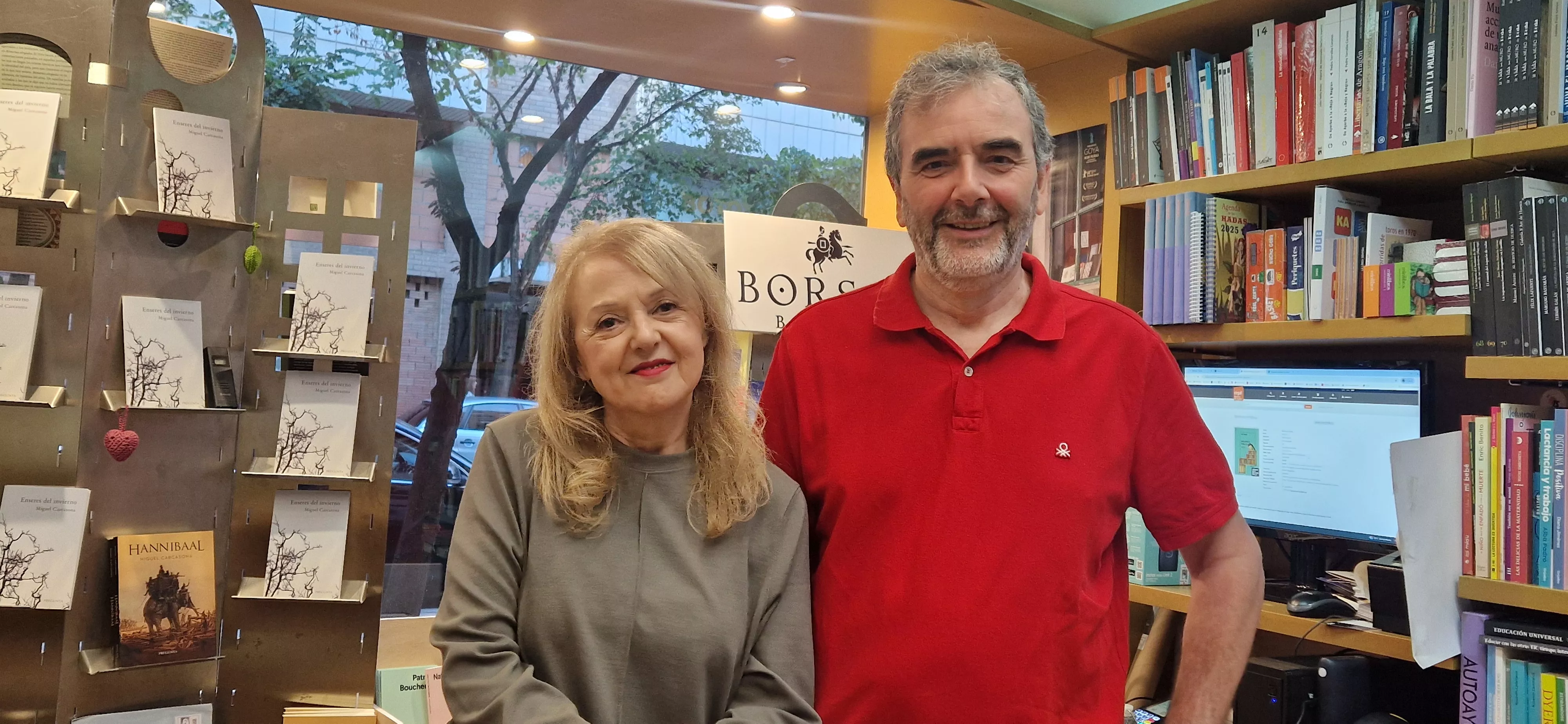 Luz Rodríguez y Miguel Carcasona. Foto Myriam Martínez