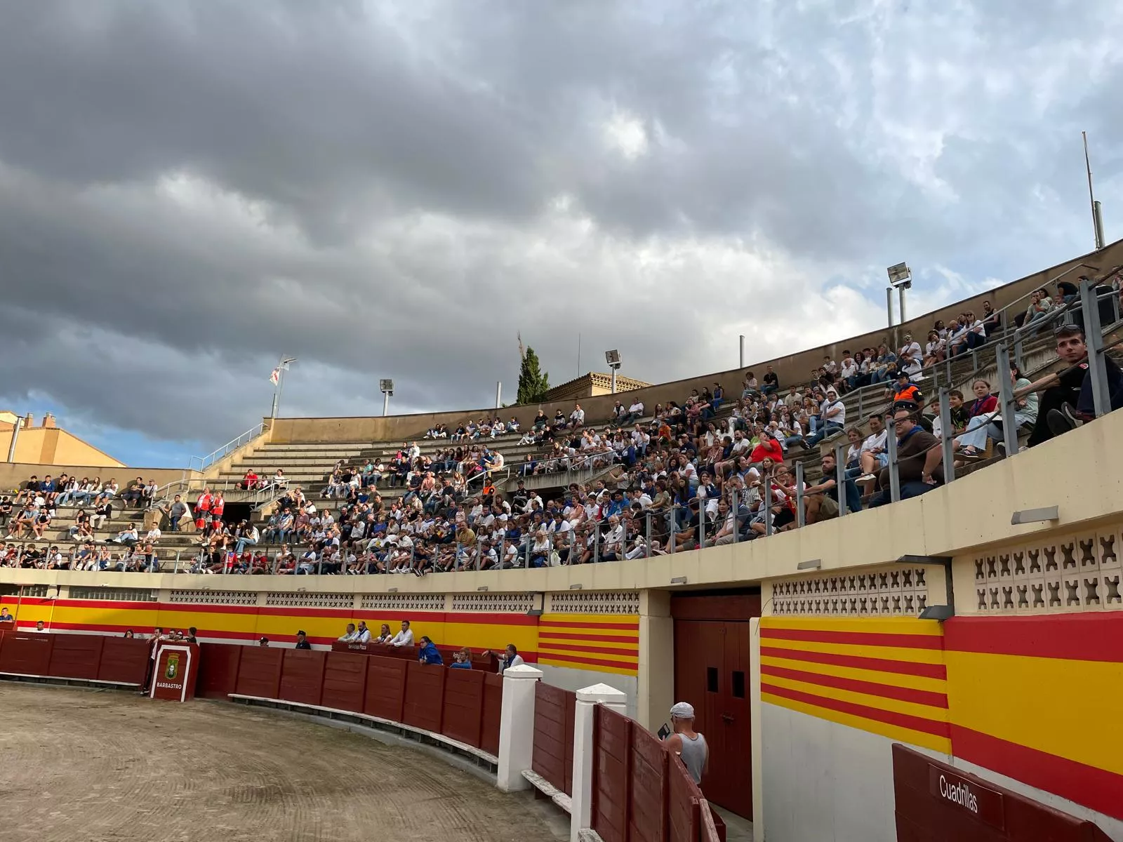 Vaquillas en la Plaza de Toros de Barbastro