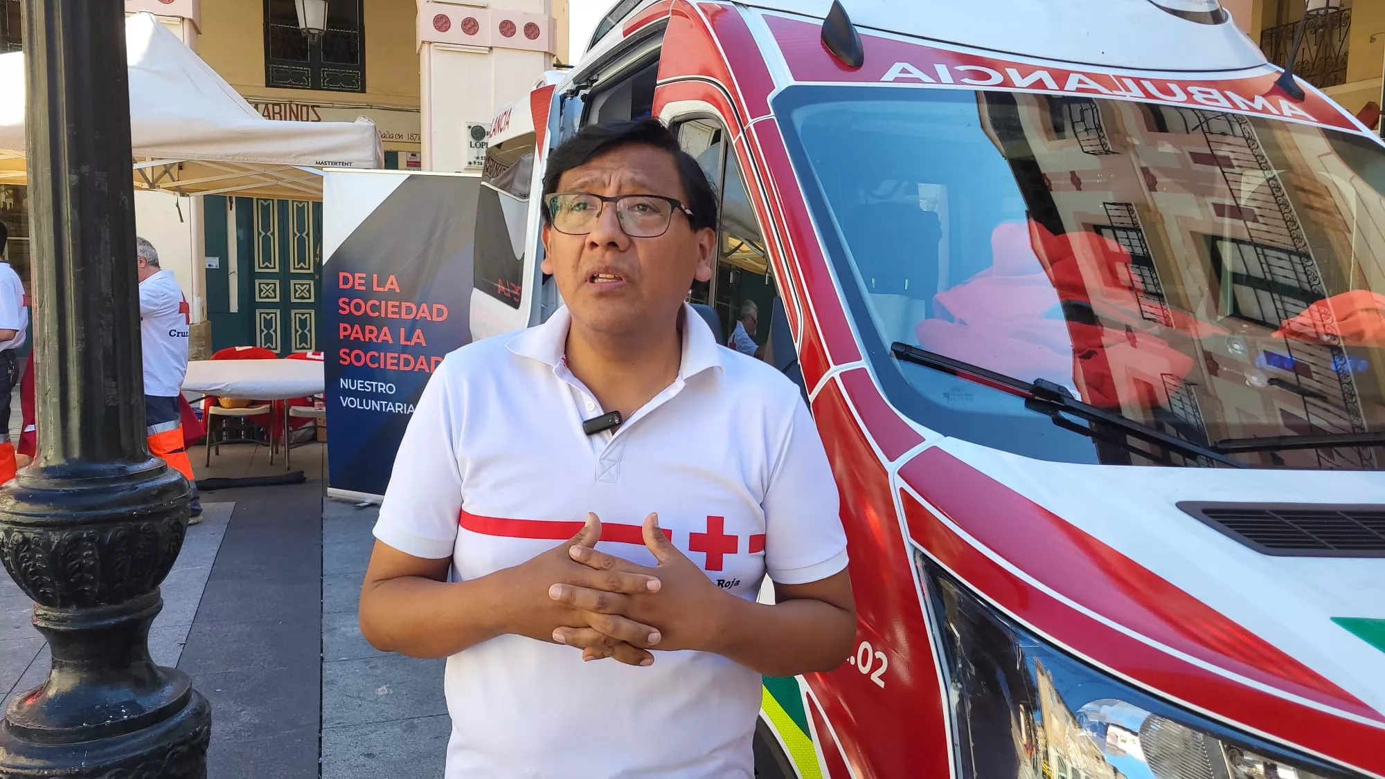 Tercera Feria de Primeros Auxilios y Emergencias organizada por Cruz Roja