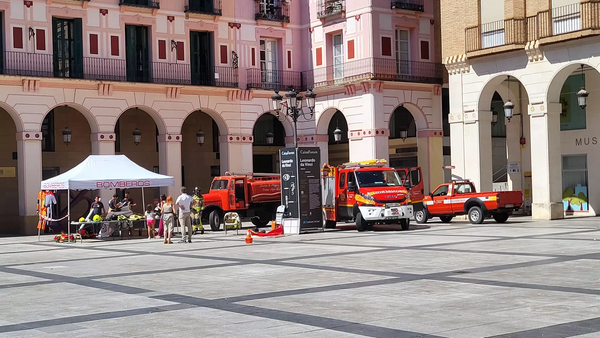 Tercera Feria de Primeros Auxilios y Emergencias organizada por Cruz Roja