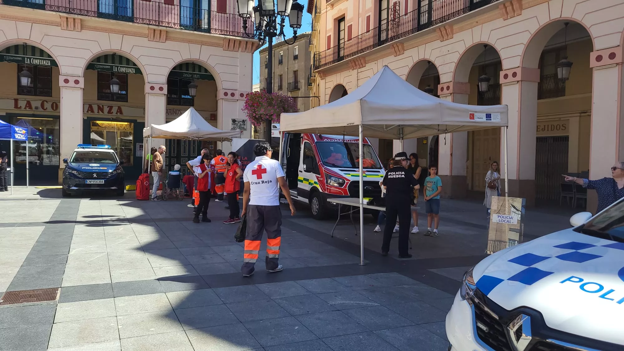 Tercera Feria de Primeros Auxilios y Emergencias organizada por Cruz Roja