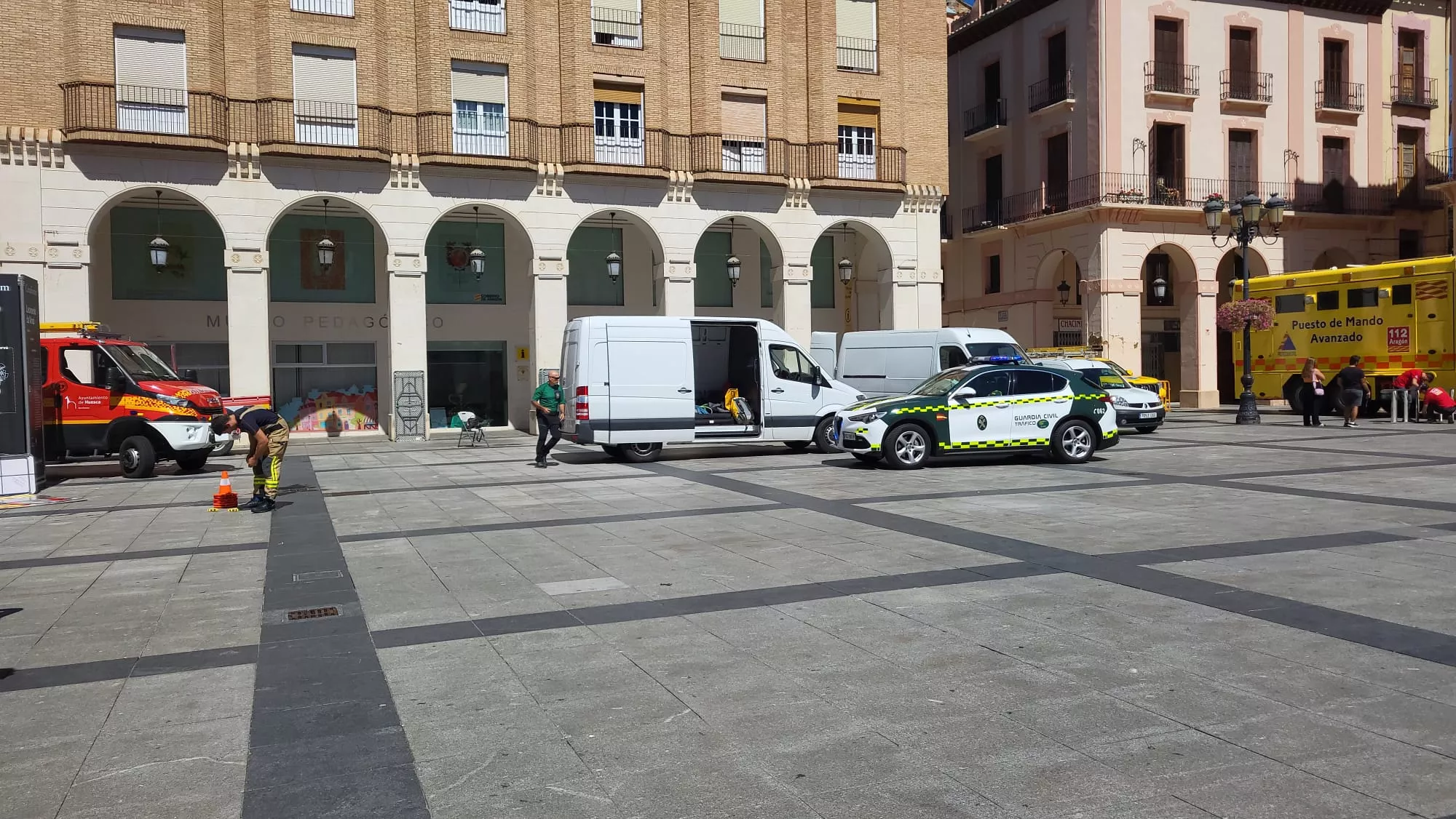 Tercera Feria de Primeros Auxilios y Emergencias organizada por Cruz Roja