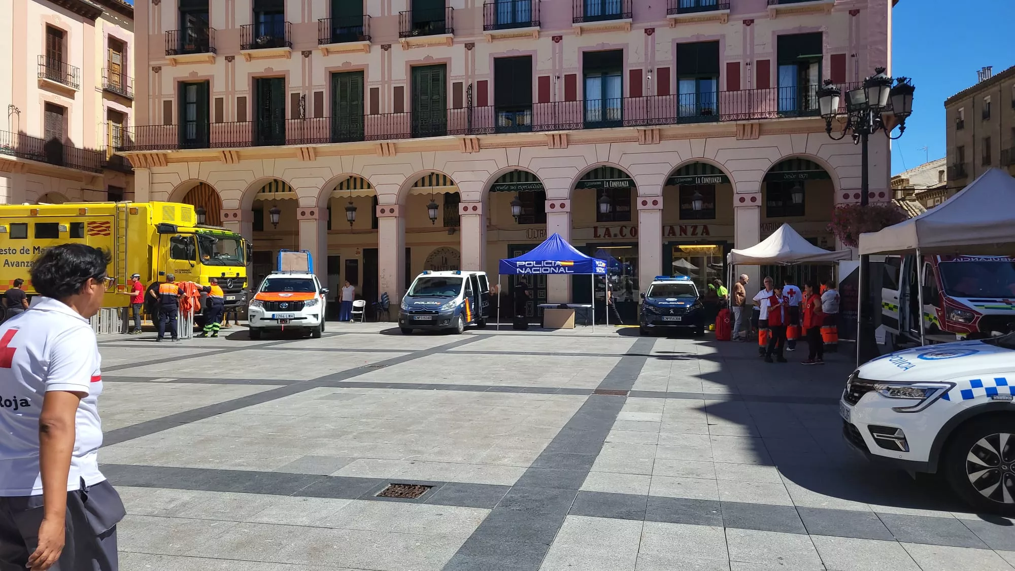 Tercera Feria de Primeros Auxilios y Emergencias organizada por Cruz Roja