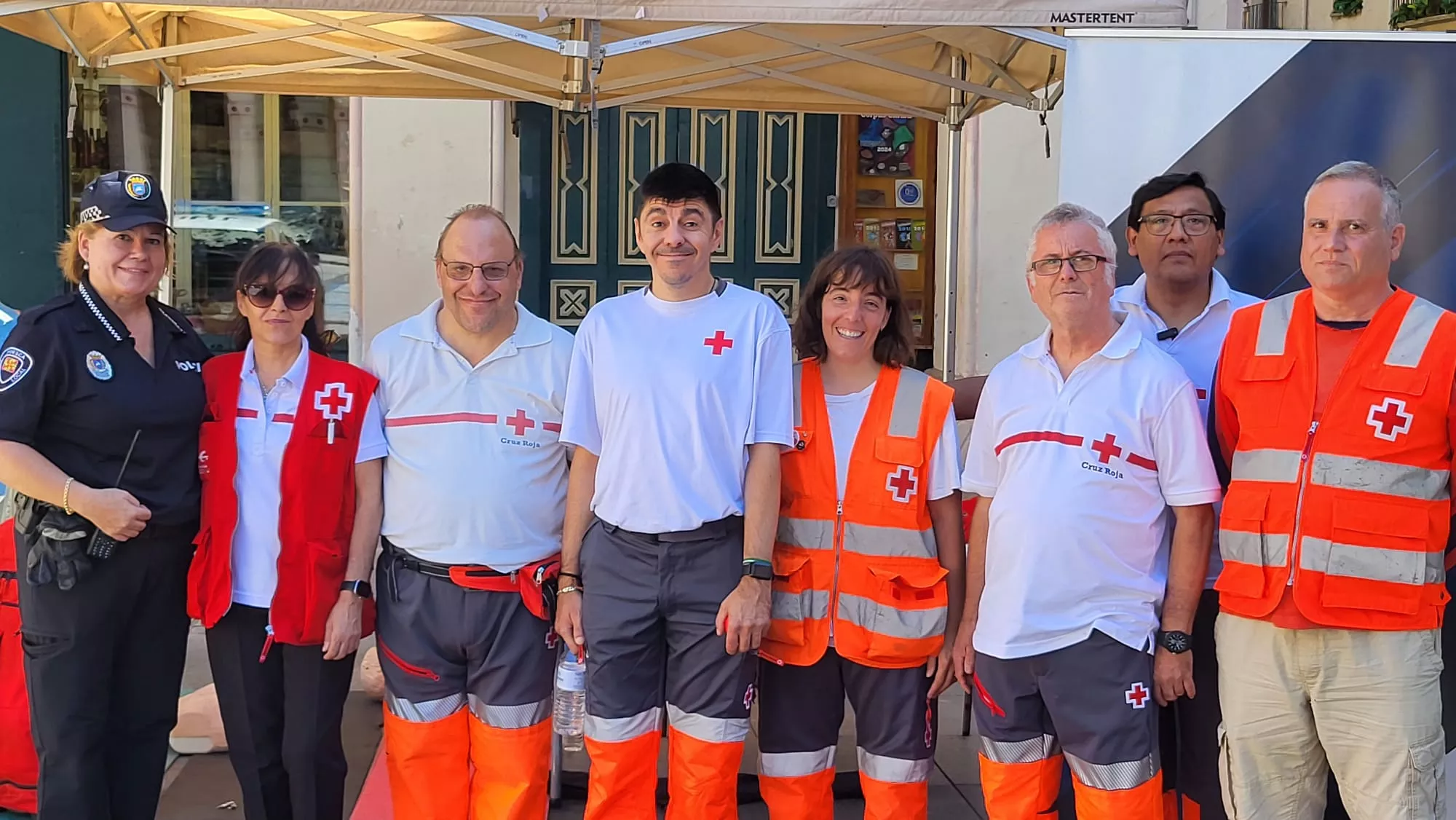 Tercera Feria de Primeros Auxilios y Emergencias organizada por Cruz Roja