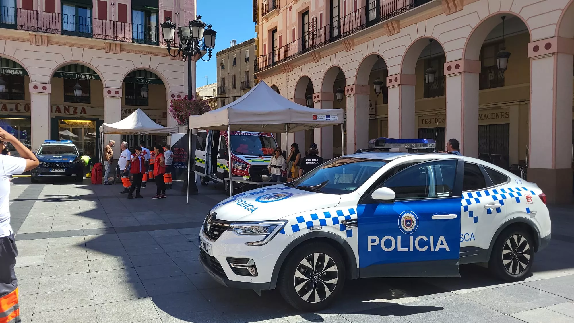 Tercera Feria de Primeros Auxilios y Emergencias organizada por Cruz Roja