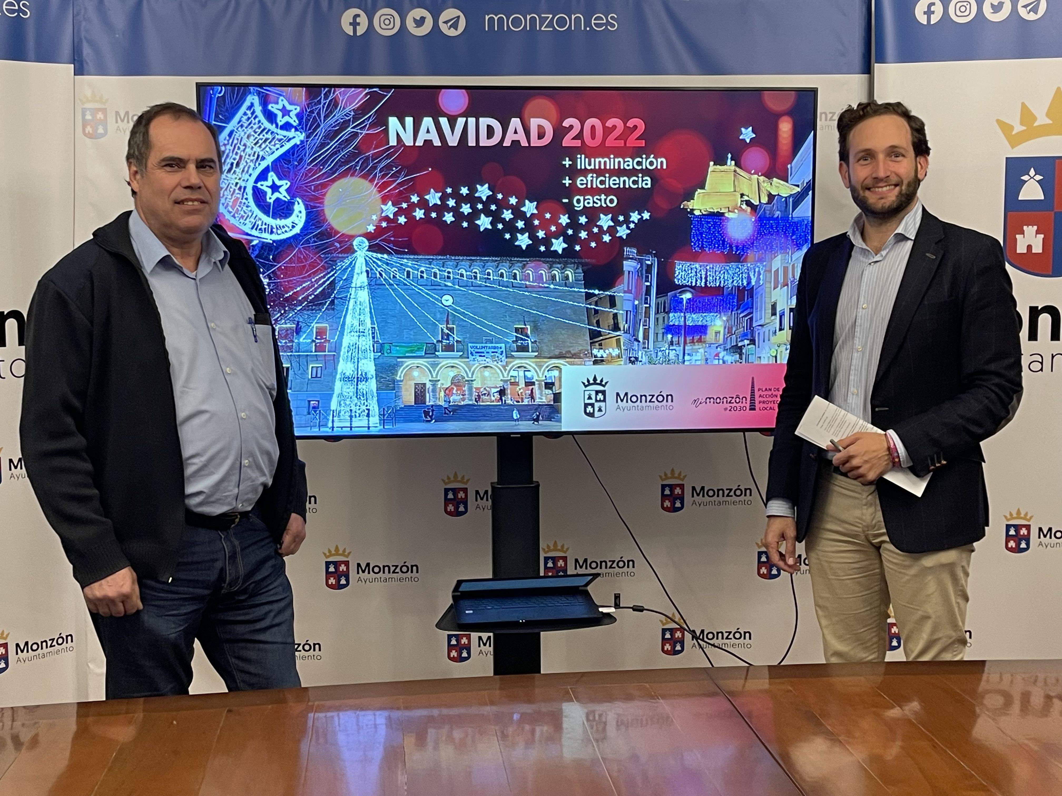 Salvador Sarrado e Isaac Claver han presentado las novedades de la iluminación navideña