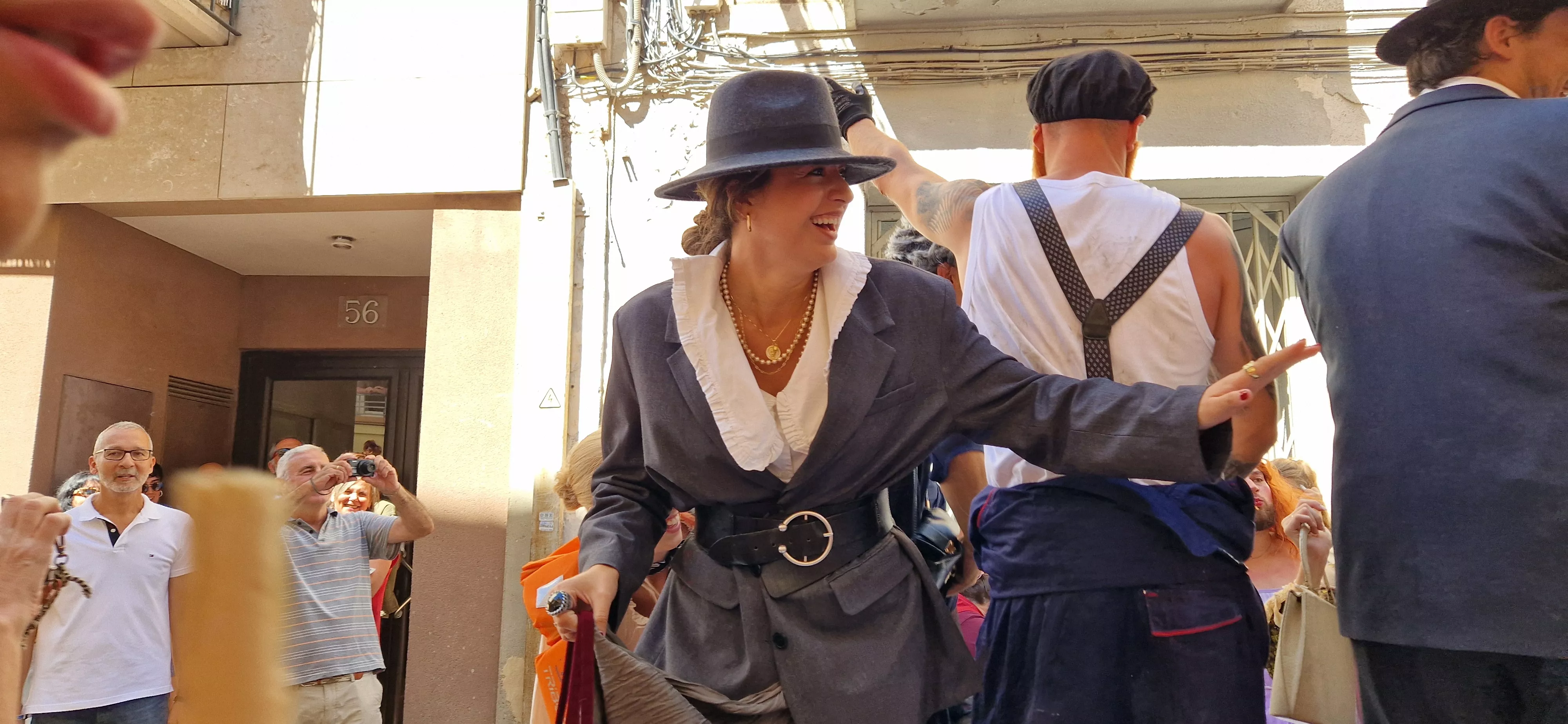 Cabalgata de fiestas de Almudévar 2024. Foto Myriam Martínez 