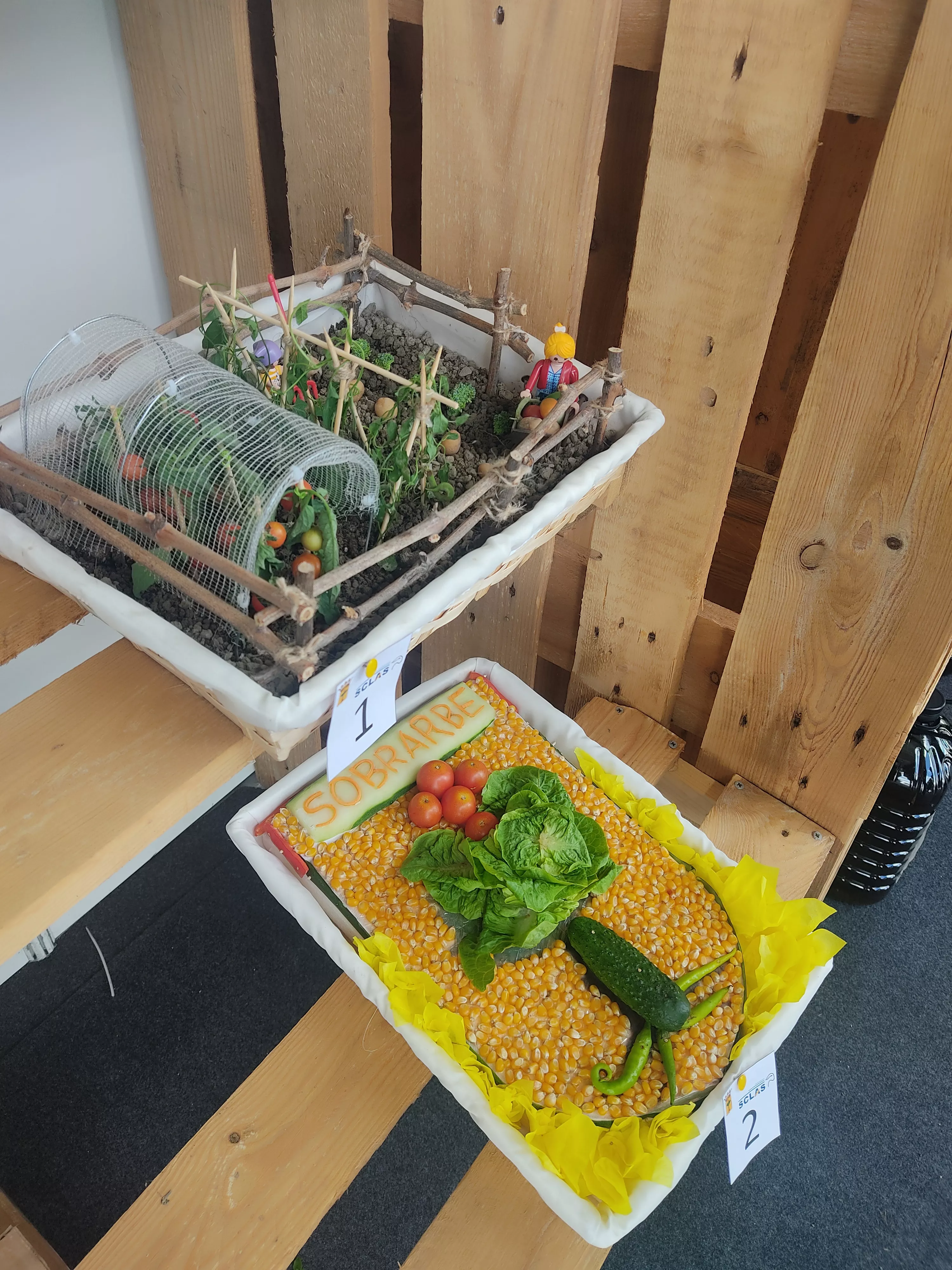 Más cestas de la huerta participantes en el concurso