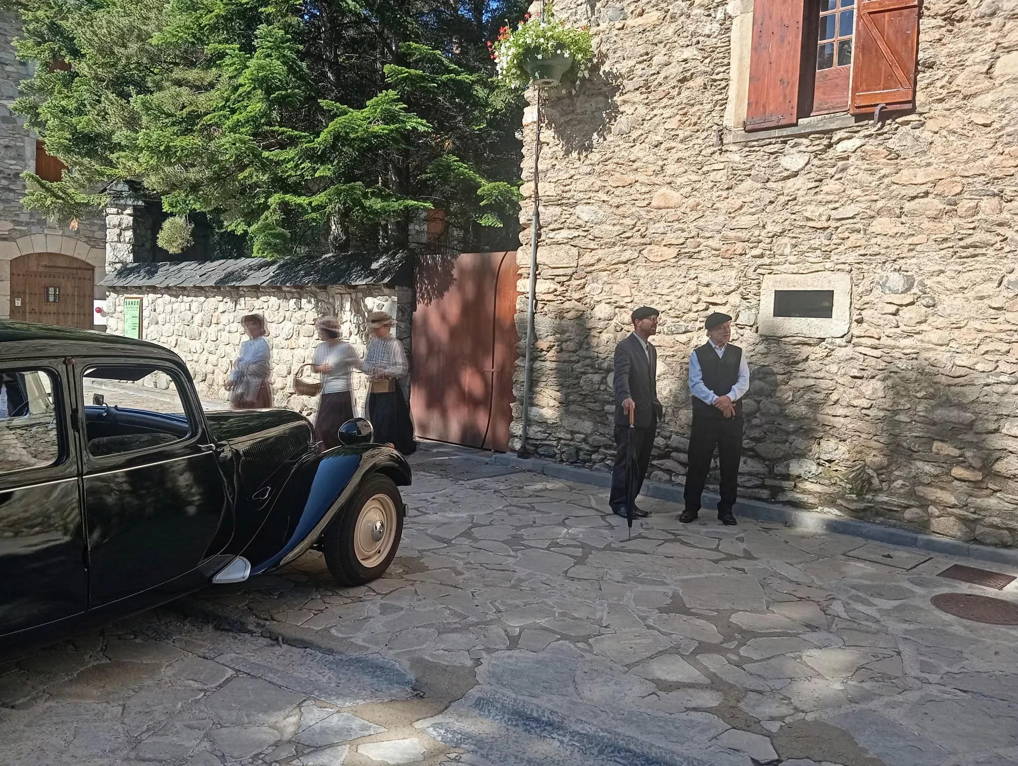 Recreación de la visita de Unamuno a Benasque en 1918