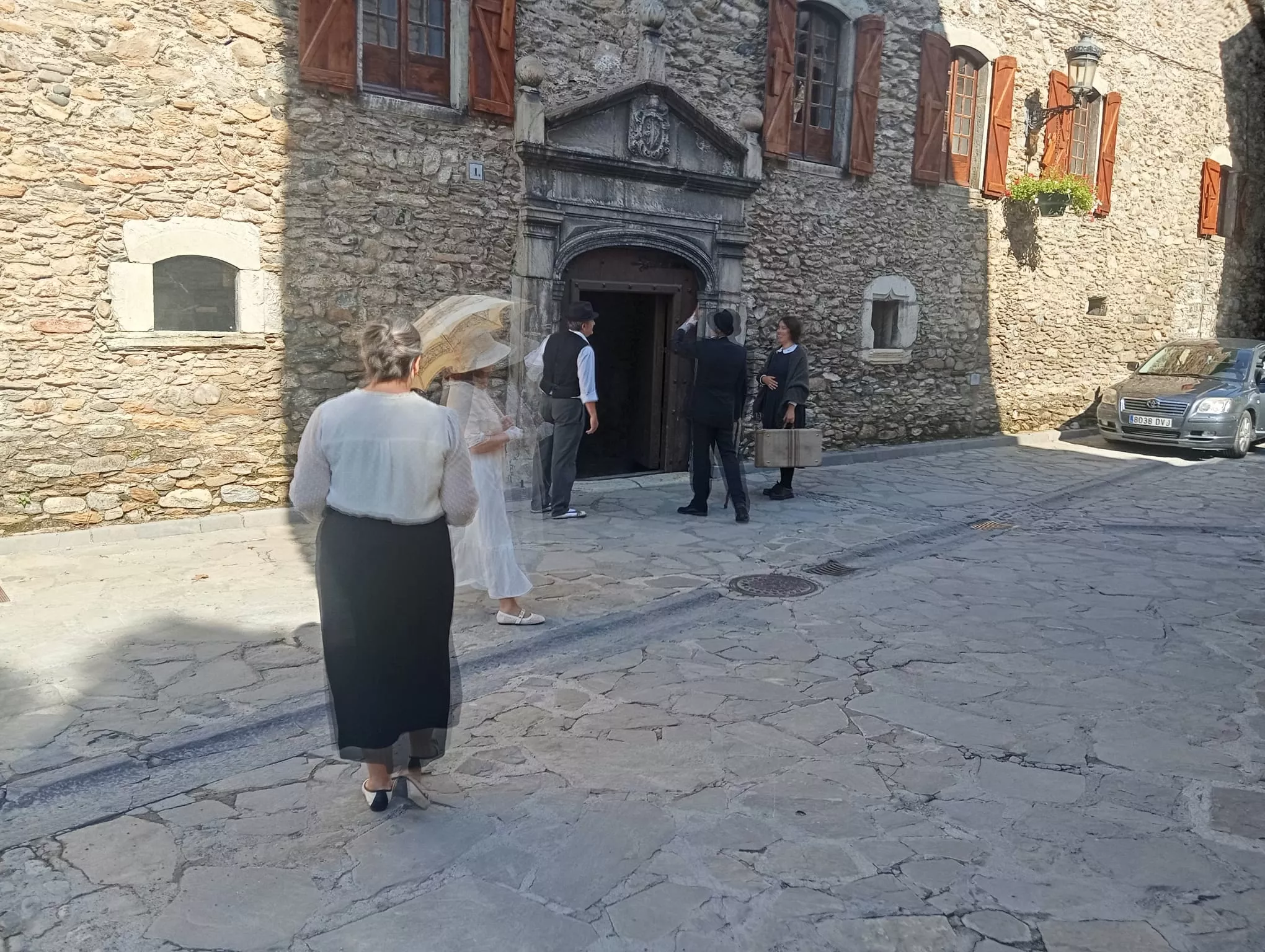 Recreación de la visita de Unamuno a Benasque en 1918