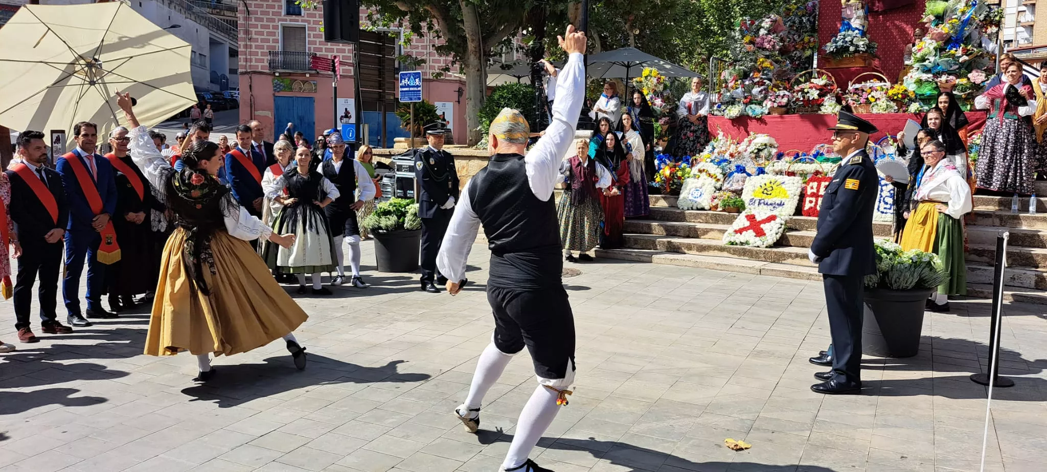 Ofrenda de Flores y Frutos de Barbastro a la Virgen del Pueyo