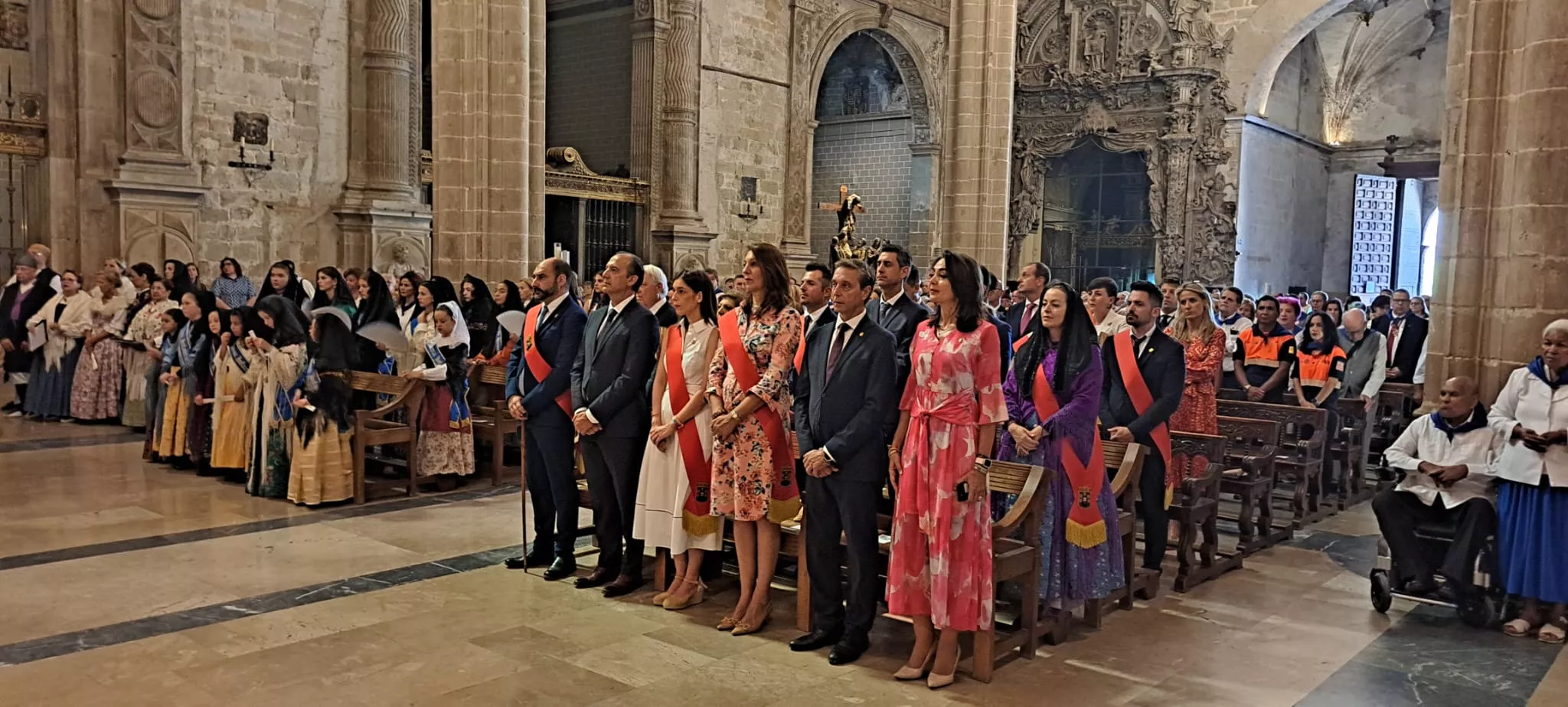 Ofrenda de Flores y Frutos de Barbastro a la Virgen del Pueyo