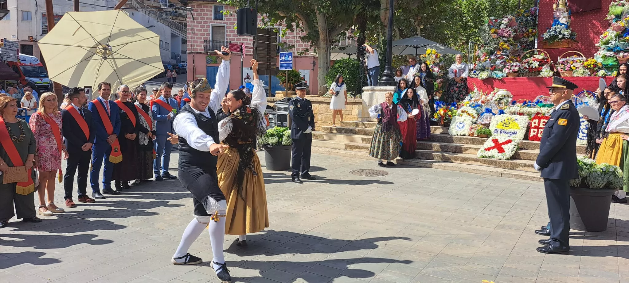 Ofrenda de Flores y Frutos de Barbastro a la Virgen del Pueyo