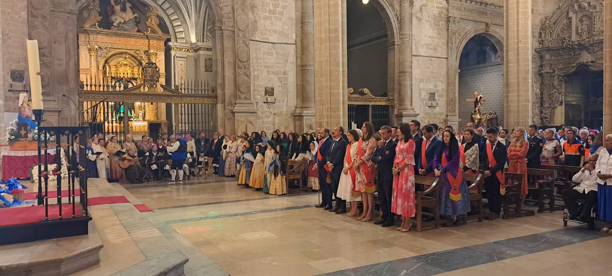 Ofrenda de Flores y Frutos de Barbastro a la Virgen del Pueyo