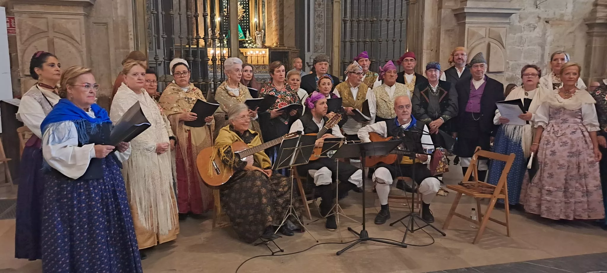Ofrenda de Flores y Frutos de Barbastro a la Virgen del Pueyo