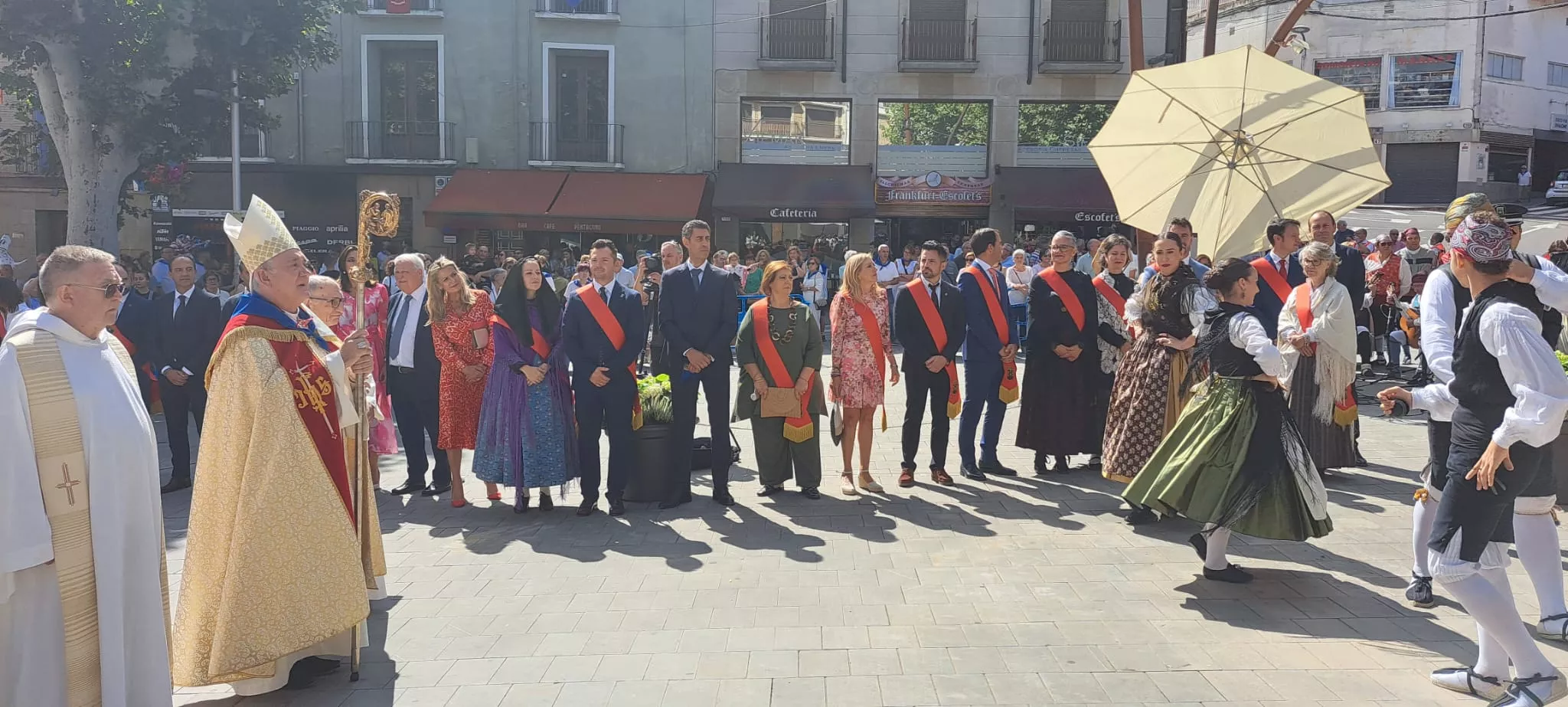 Ofrenda de Flores y Frutos de Barbastro a la Virgen del Pueyo