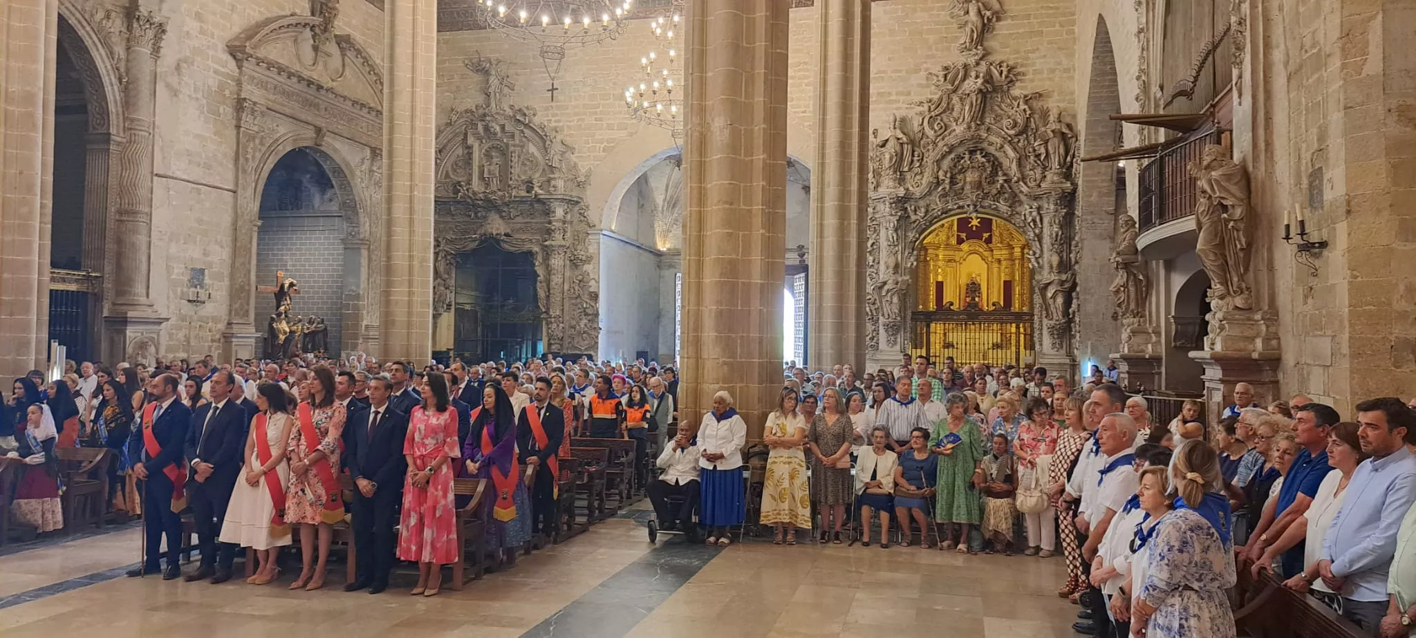Ofrenda de Flores y Frutos de Barbastro a la Virgen del Pueyo