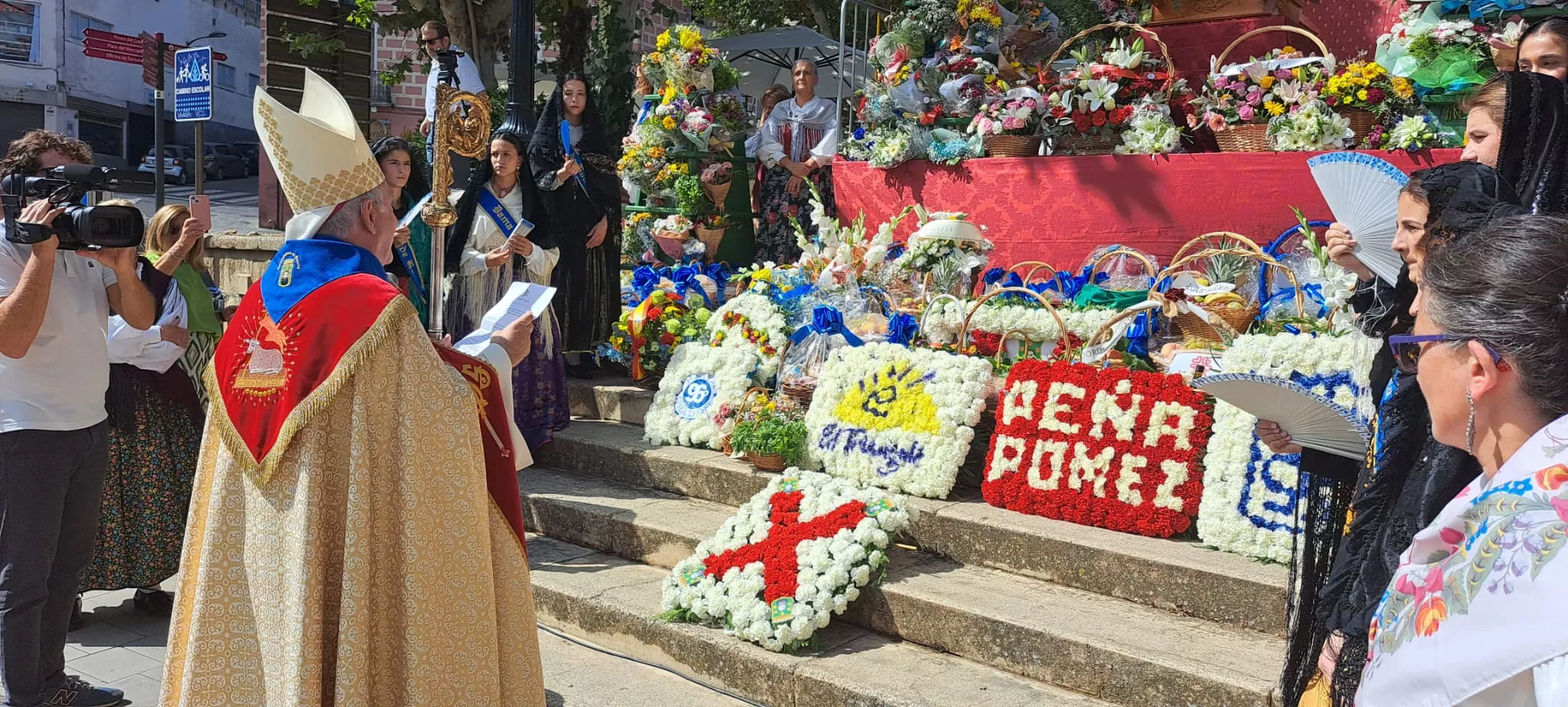 Ofrenda de Flores y Frutos de Barbastro a la Virgen del Pueyo