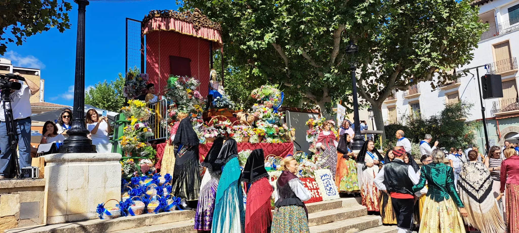 Ofrenda de Flores y Frutos de Barbastro a la Virgen del Pueyo