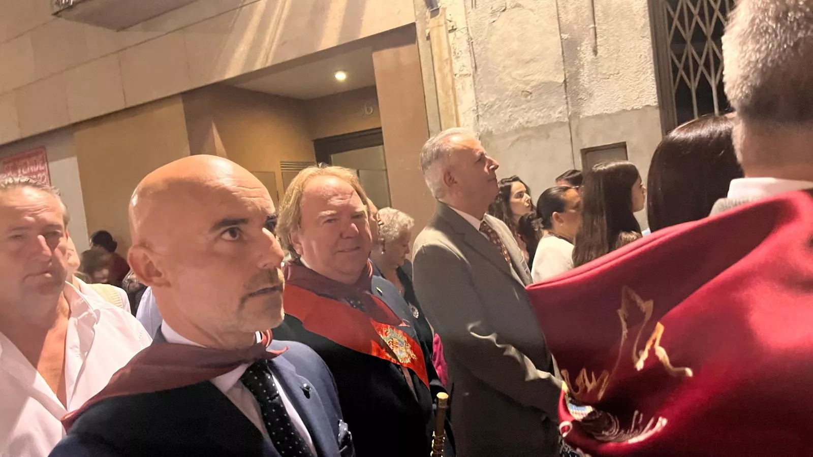 Procesión de la bajada de la Virgen de Corona de Almudévar. Foto Mercedes Manterola