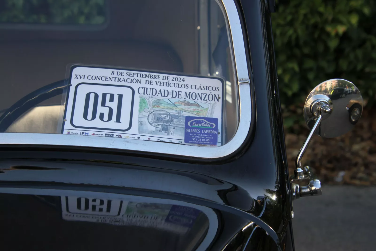 XVI Concentración de Vehículos Clásicos de Monzón. Foto Carlos Neofato 