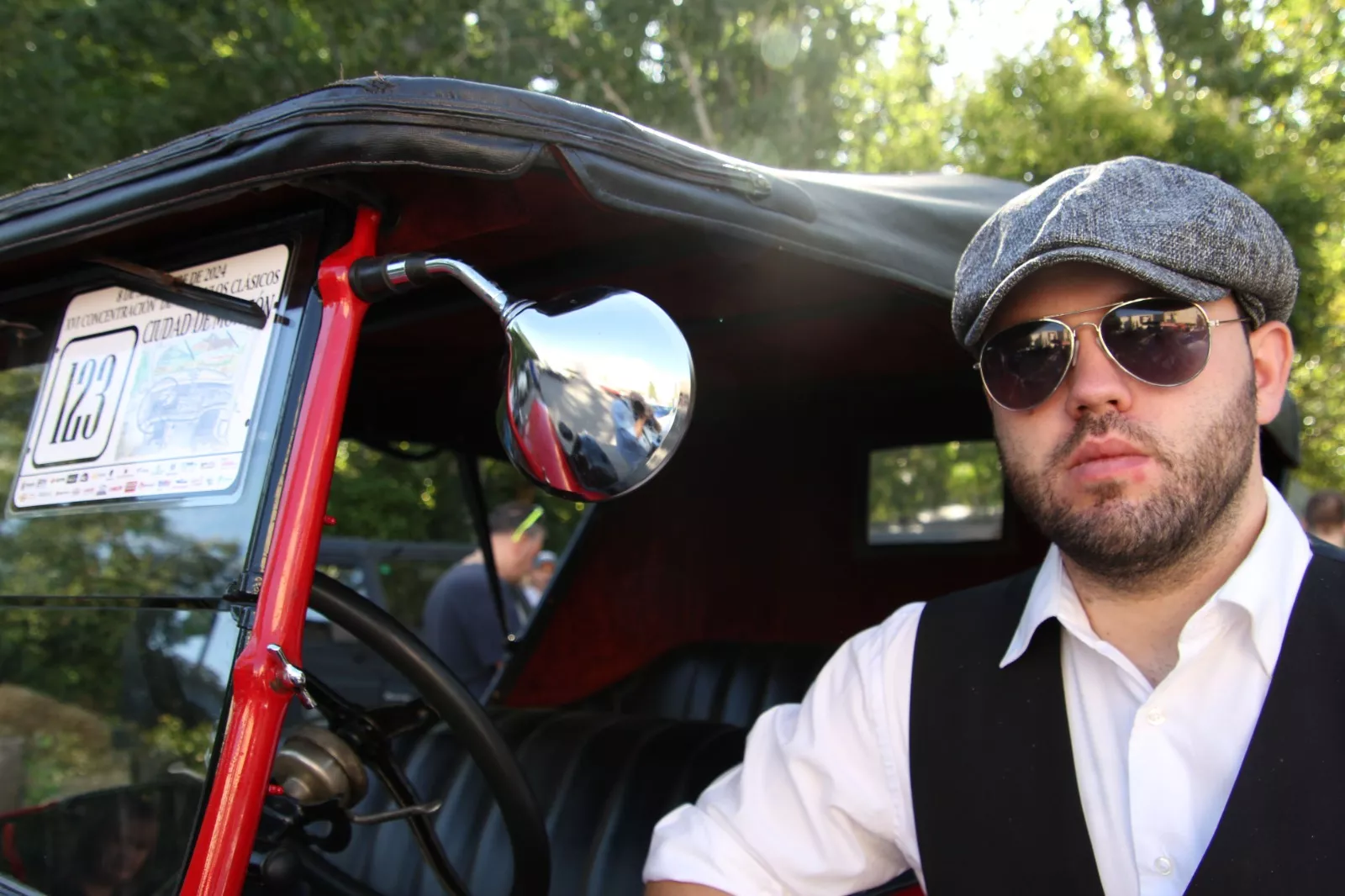 XVI Concentración de Vehículos Clásicos de Monzón. Foto Carlos Neofato 