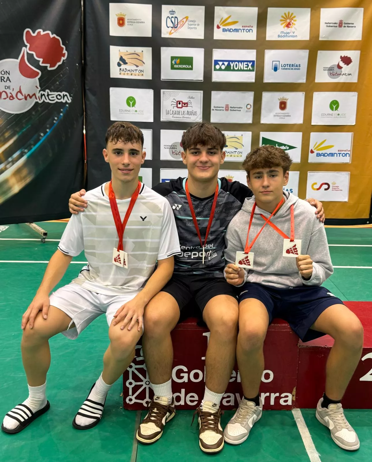 Gállego, Isábal y Royo en Estella