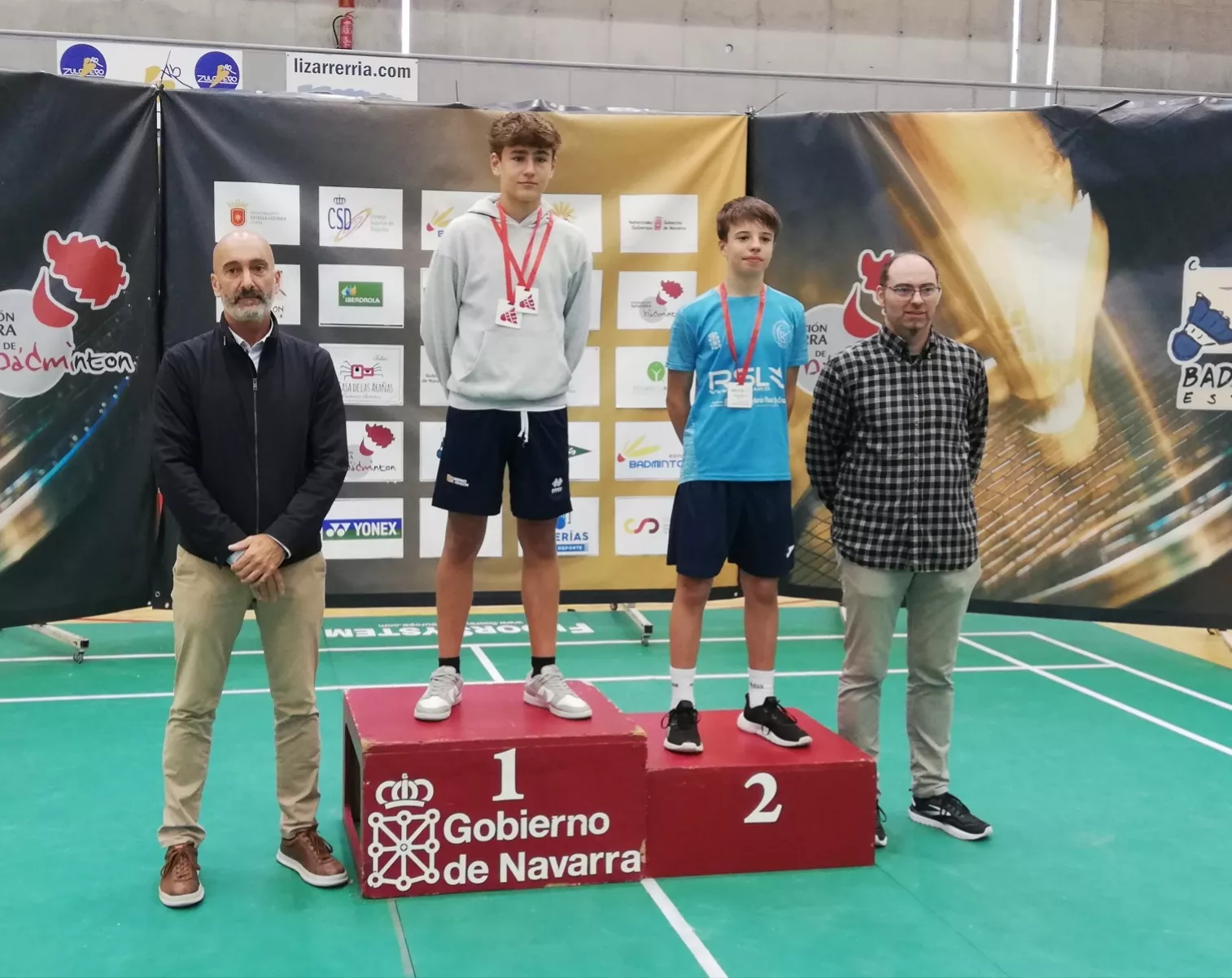 Podio individual Sub 15 Estella