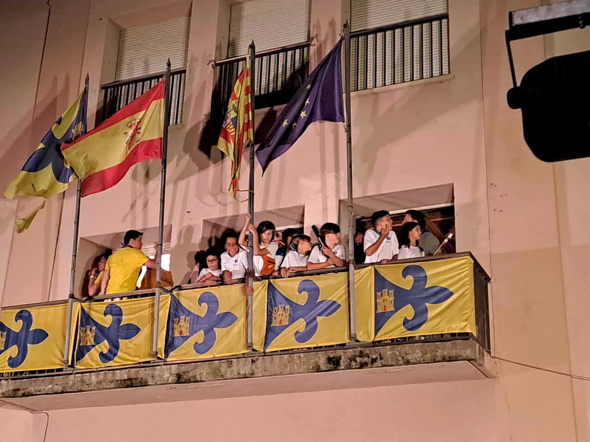 Chupinazo oficial de las fiestas de Ayerbe 2024.