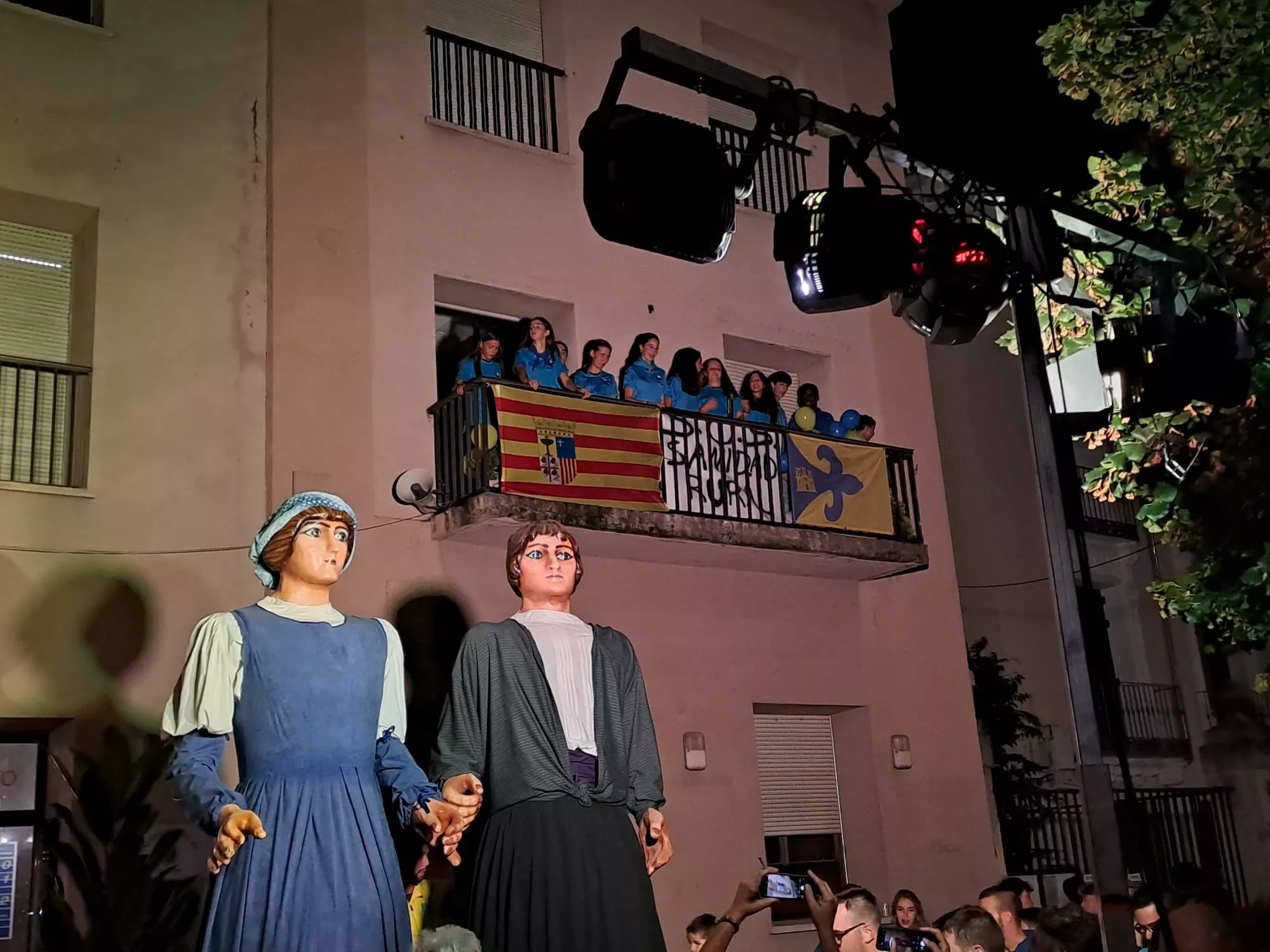 Chupinazo oficial de las fiestas de Ayerbe 2024.