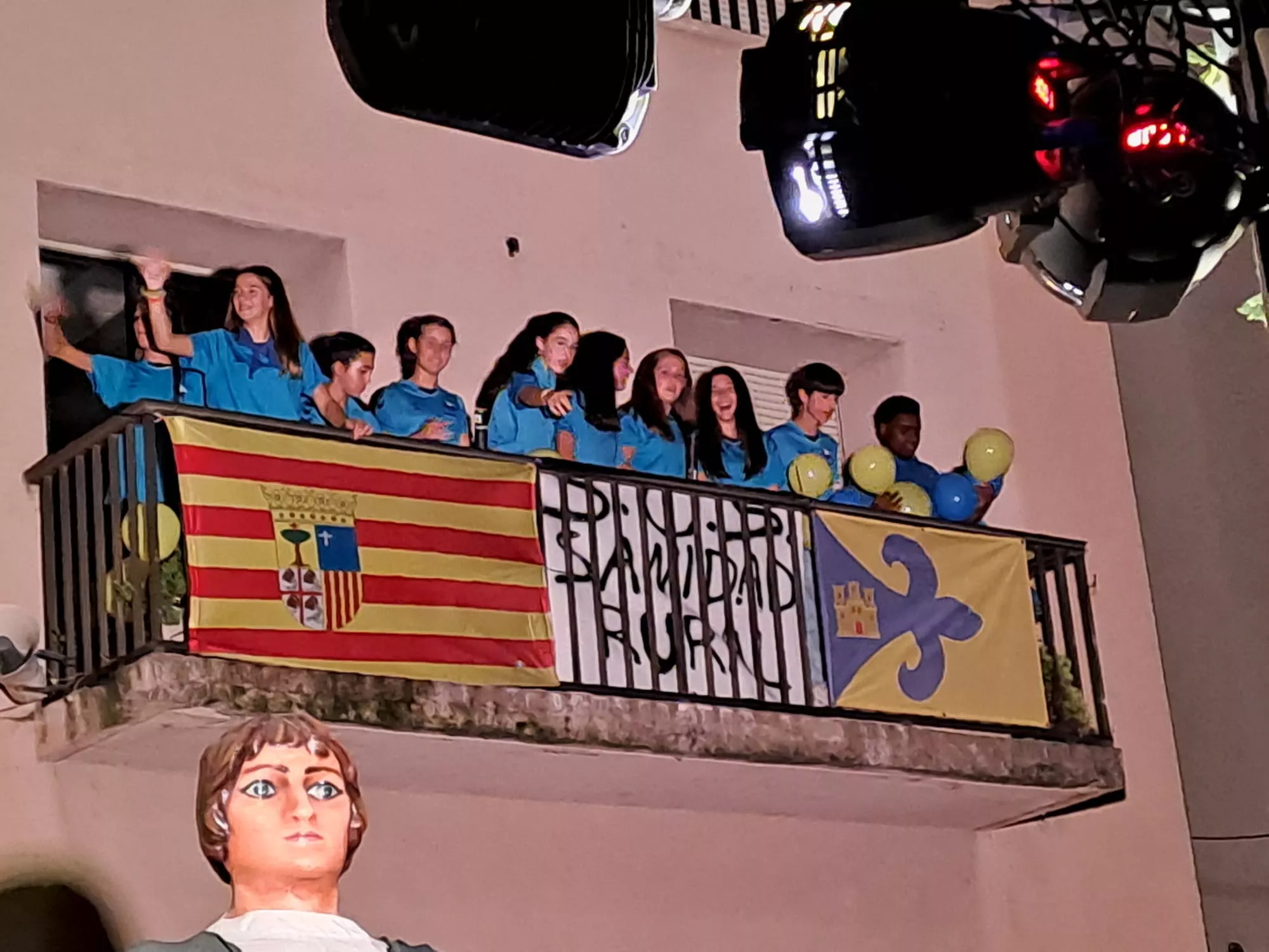 Chupinazo oficial de las fiestas de Ayerbe 2024.