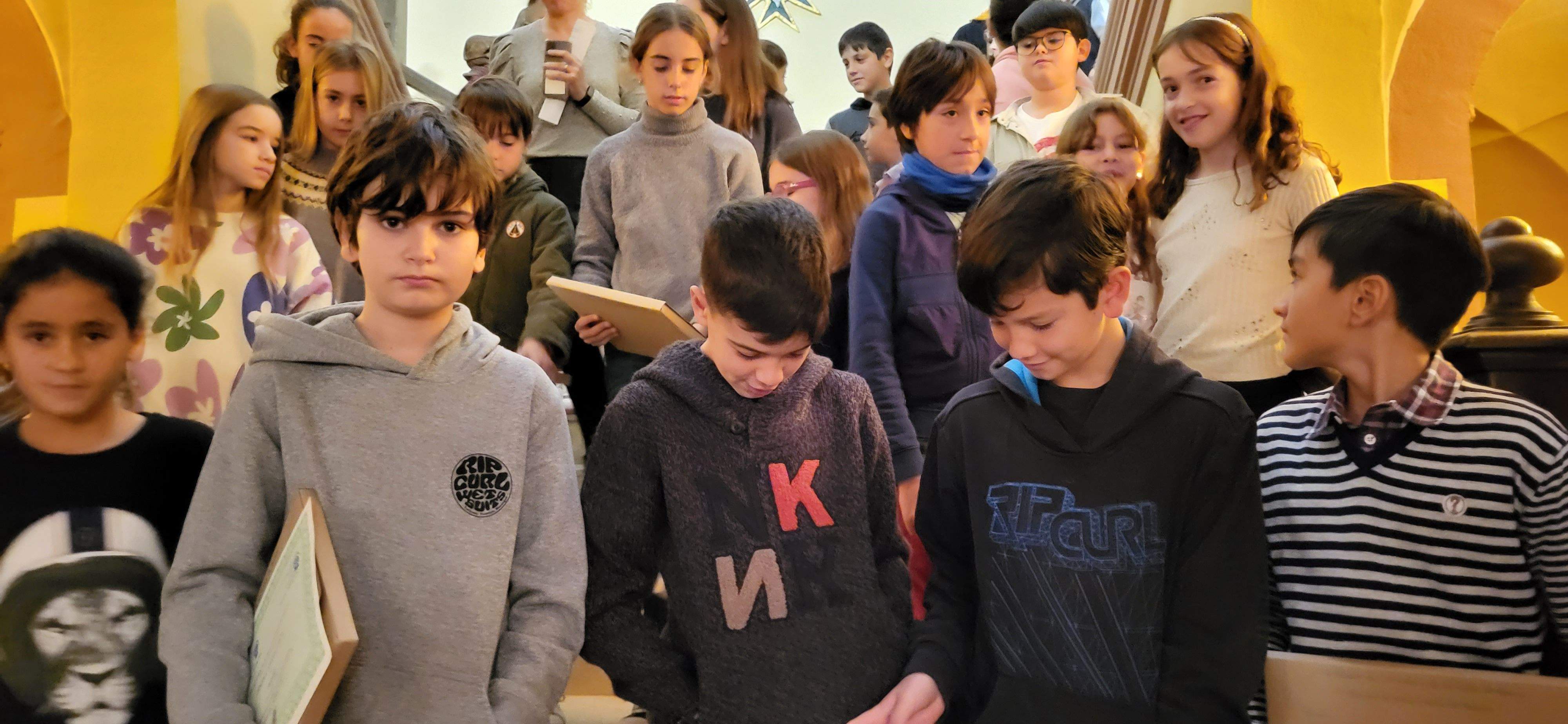 Miembros del Consejo de la Ciudad de las Niñas y los Niños de Huesca