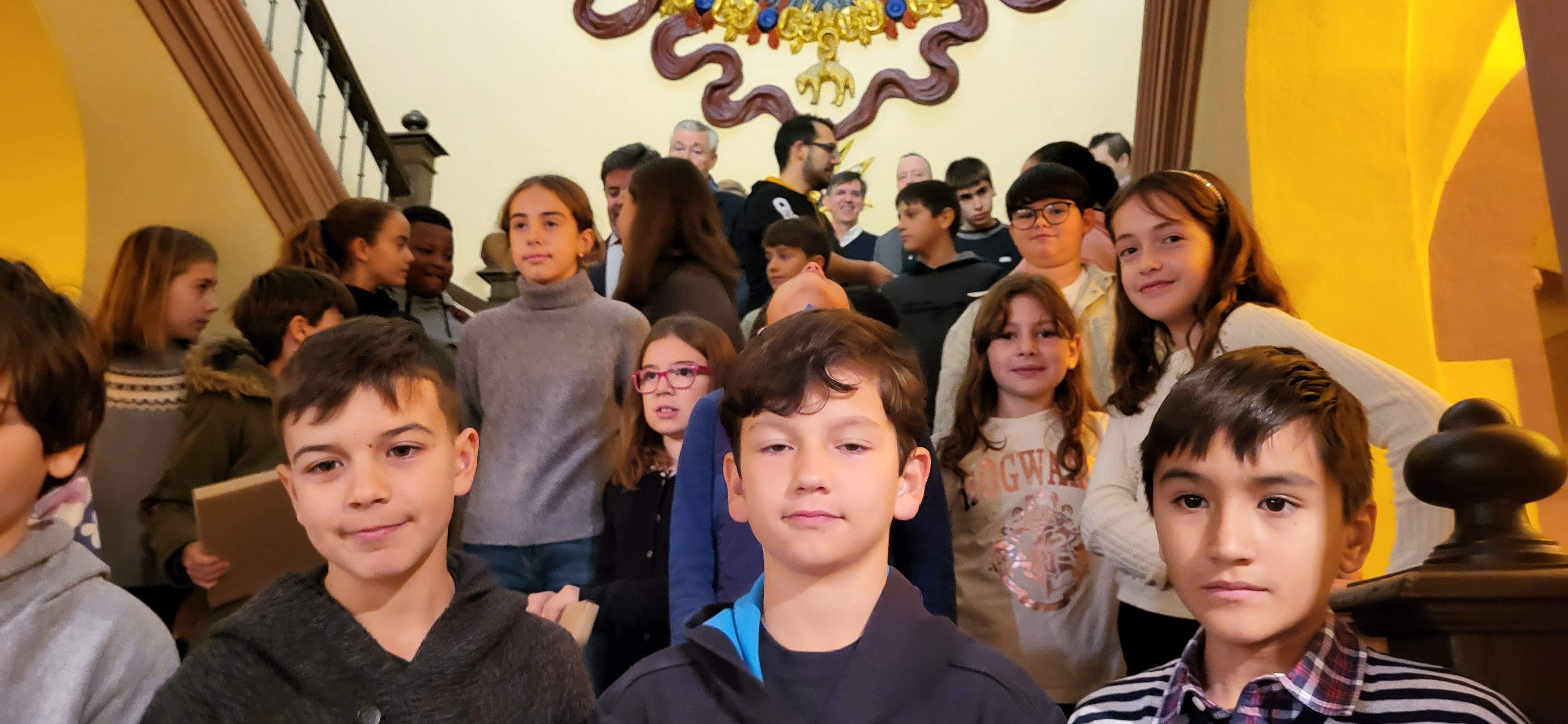 Miembros del Consejo de la Ciudad de las Niñas y los Niños de Huesca