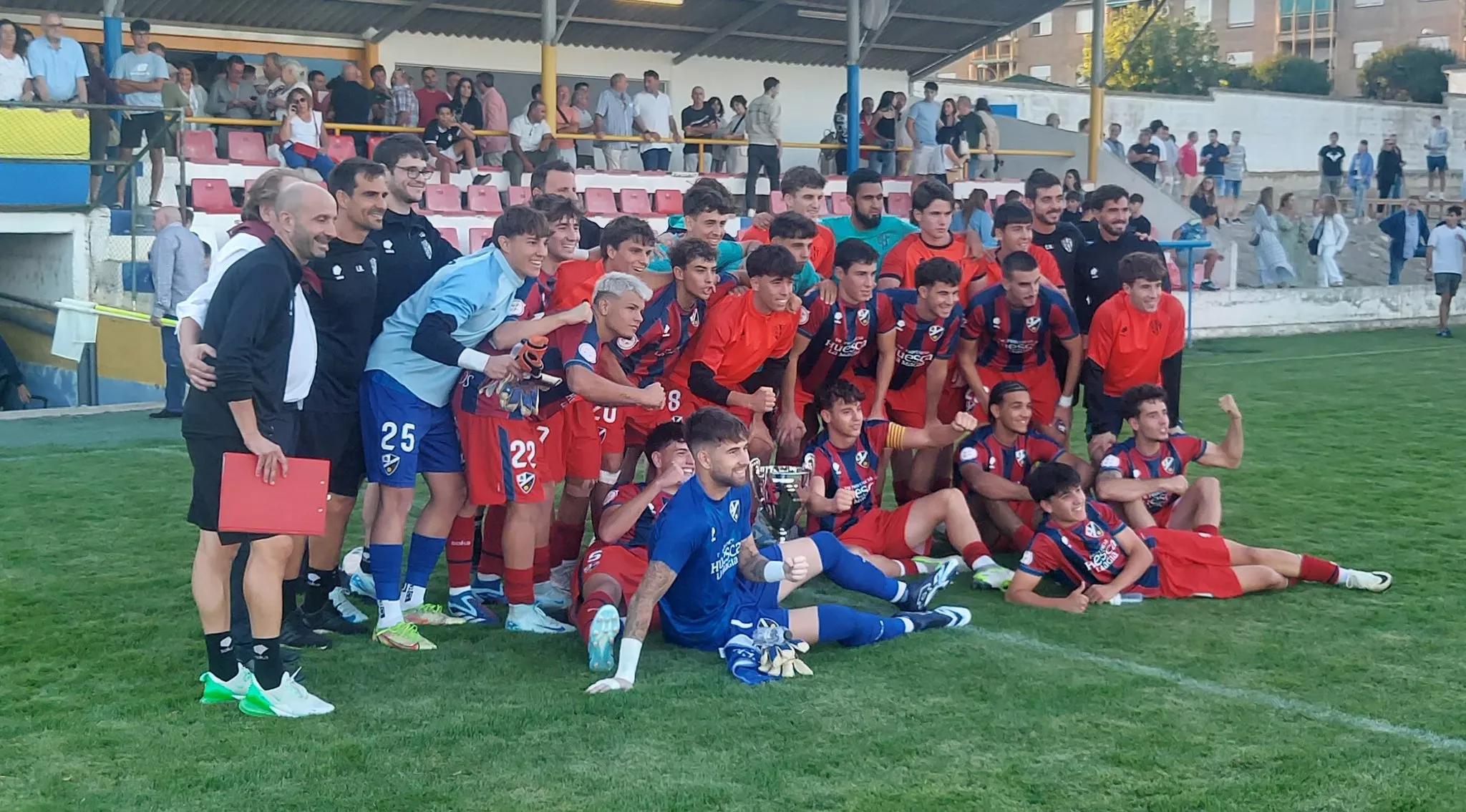 El Huesca B juega el domingo en la BAF ante el Brea.